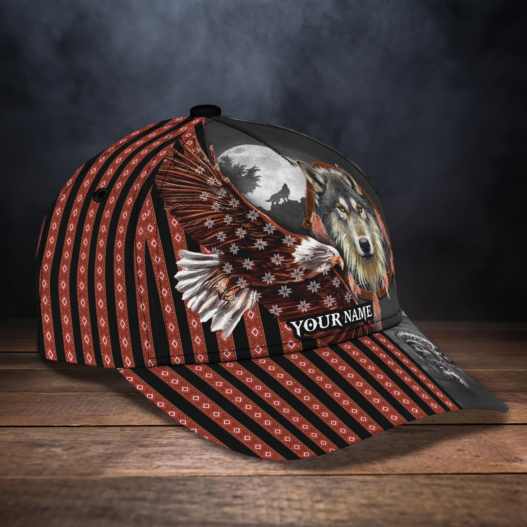 Custom Classic Cap - Personalized Name Trucker Hats Custom Hats Gifts For Men & Women