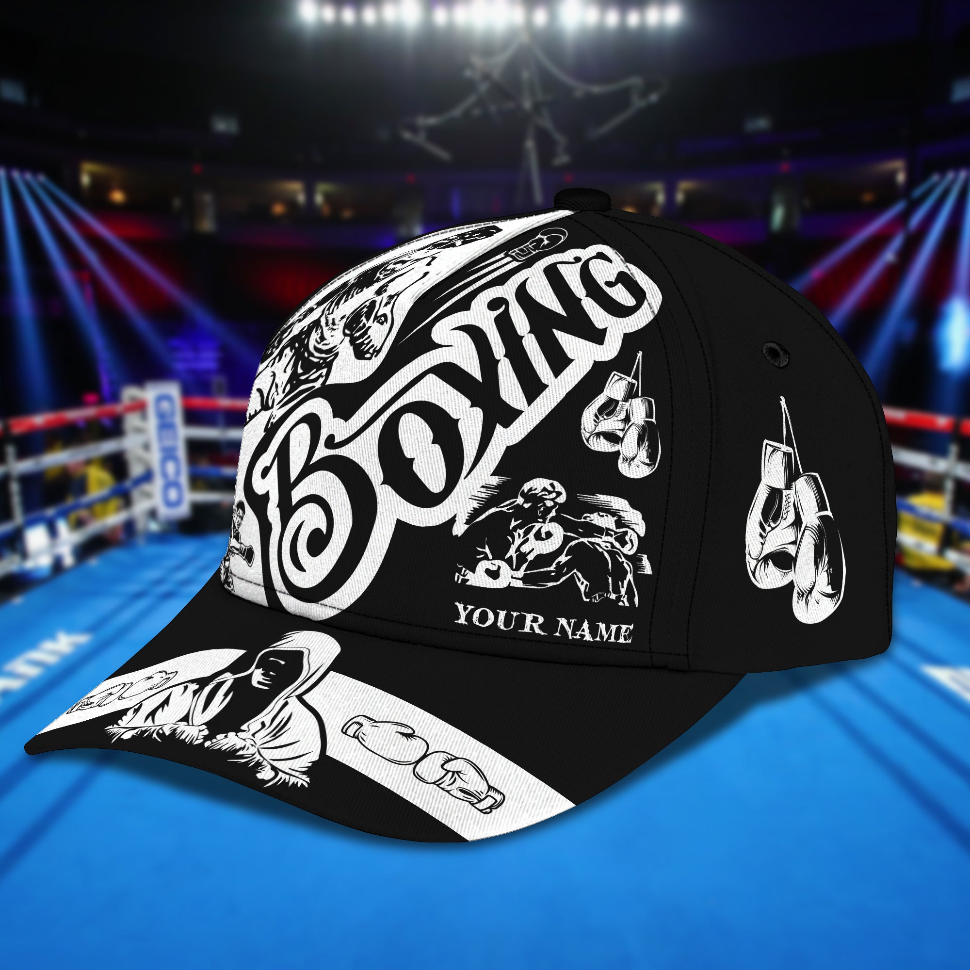 Custom Classic Cap - Personalized Name Trucker Hats Custom Hats Gifts For Men & Women