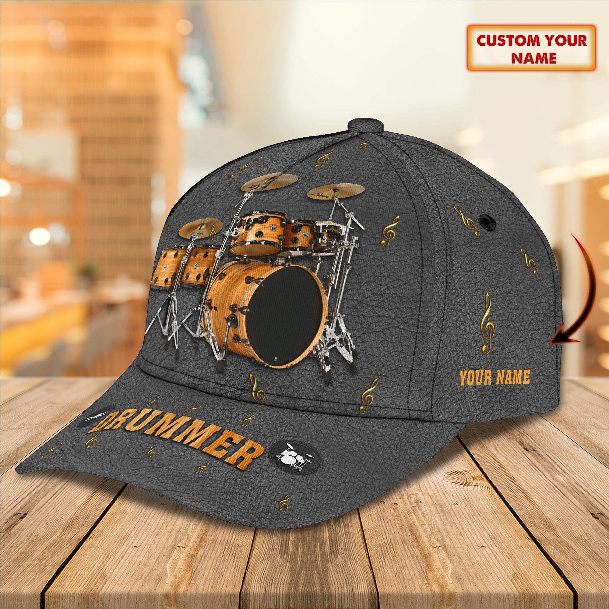 Custom Classic Cap - Personalized Name Trucker Hats Custom Hats Gifts For Men & Women