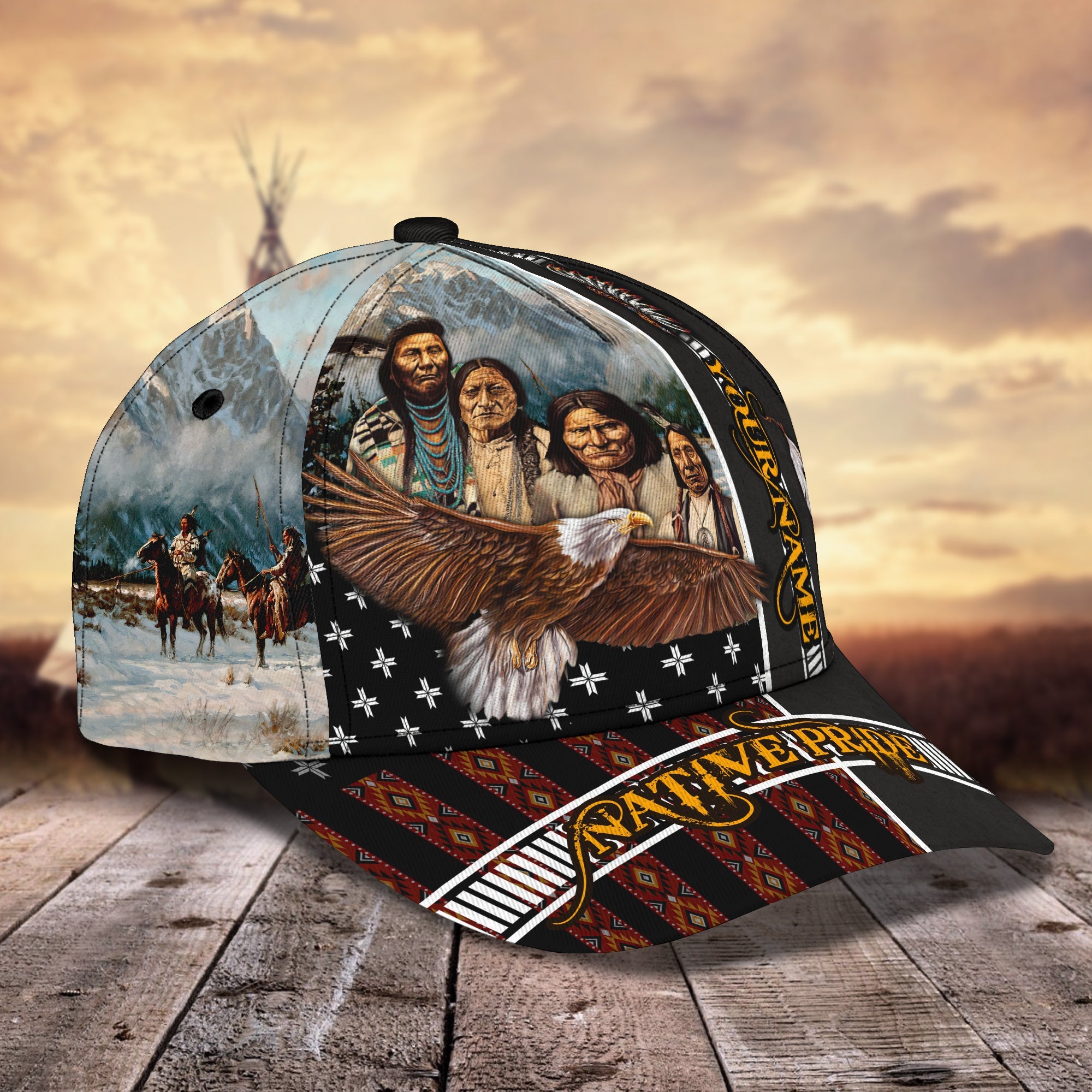 Custom Classic Cap - Personalized Name Trucker Hats Custom Hats Gifts For Men & Women