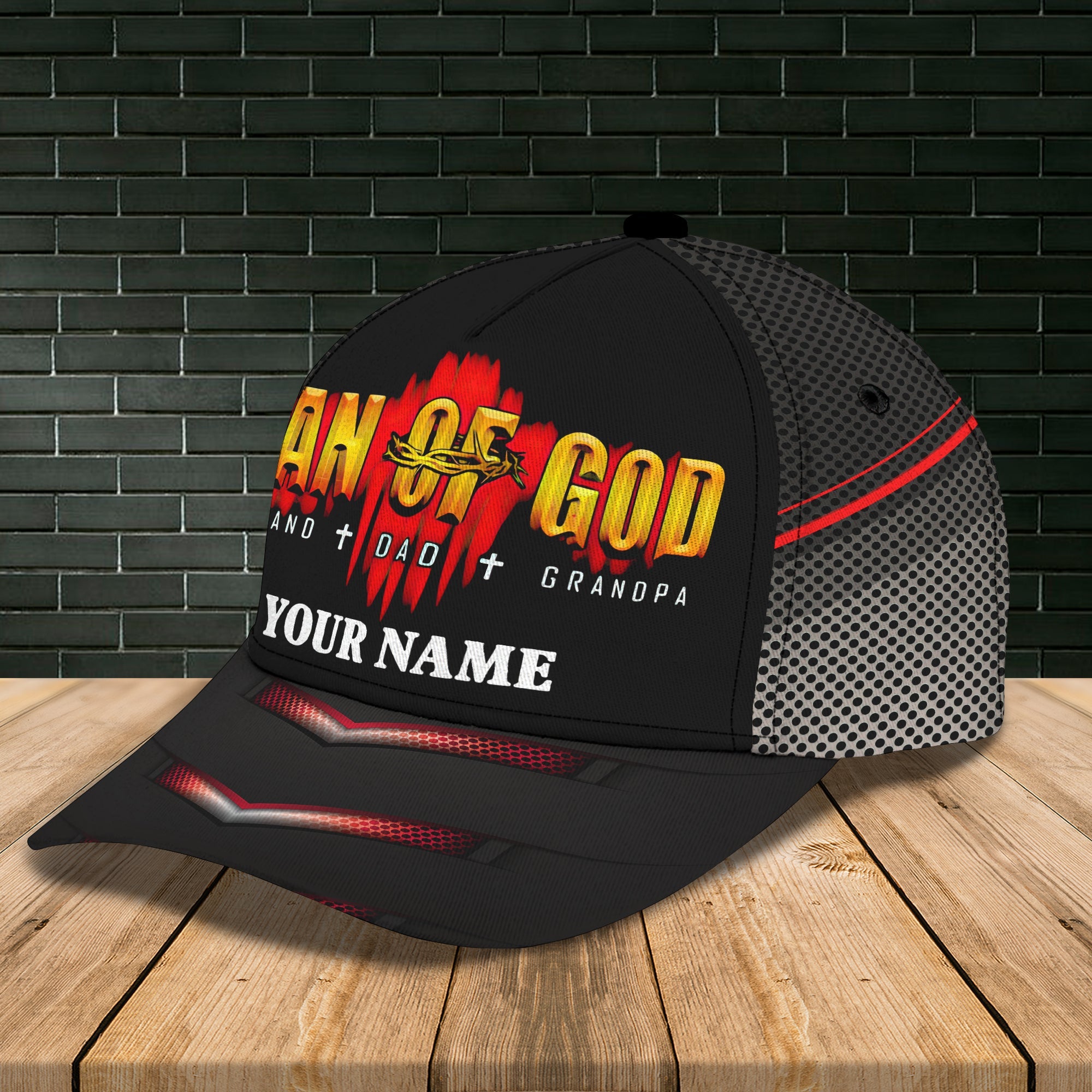 Custom Classic Cap - Personalized Name Trucker Hats Custom Hats Gifts For Men & Women