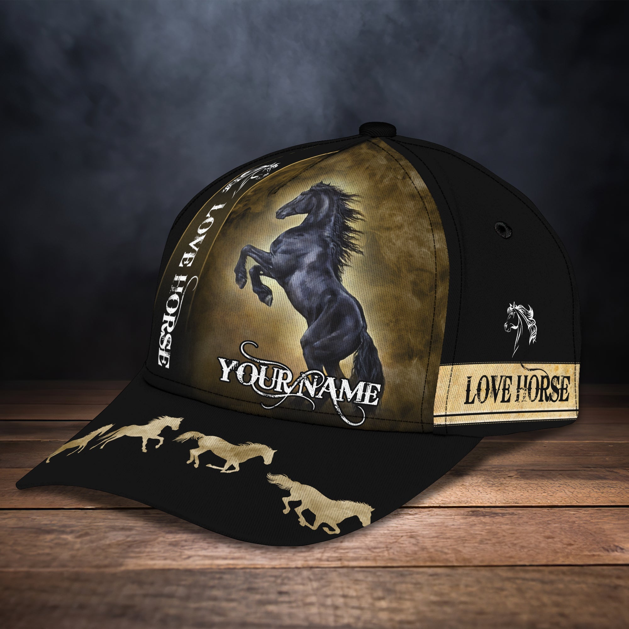 Custom Classic Cap - Personalized Name Trucker Hats Custom Hats Gifts For Men & Women
