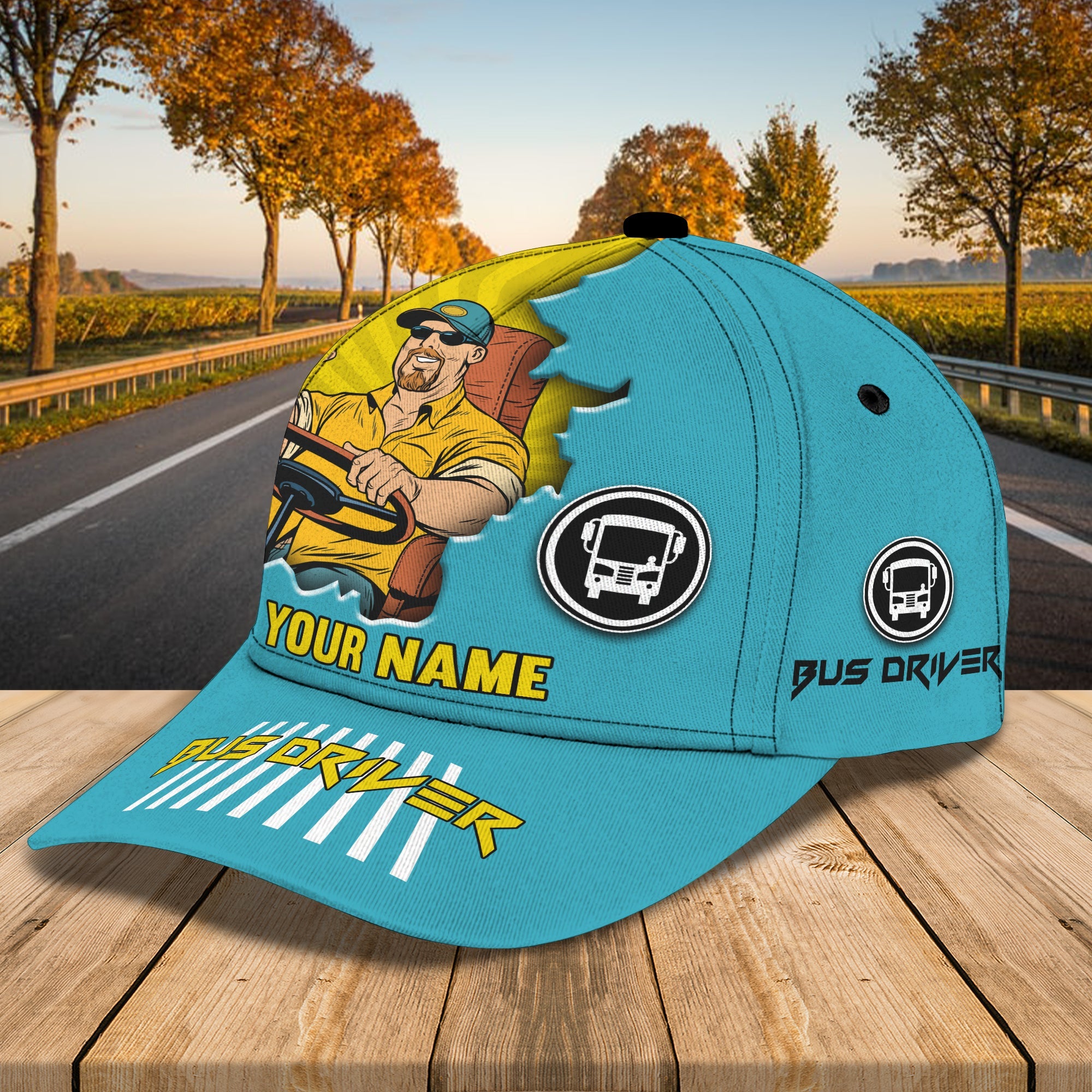 Custom Classic Cap - Personalized Name Trucker Hats Custom Hats Gifts For Men & Women
