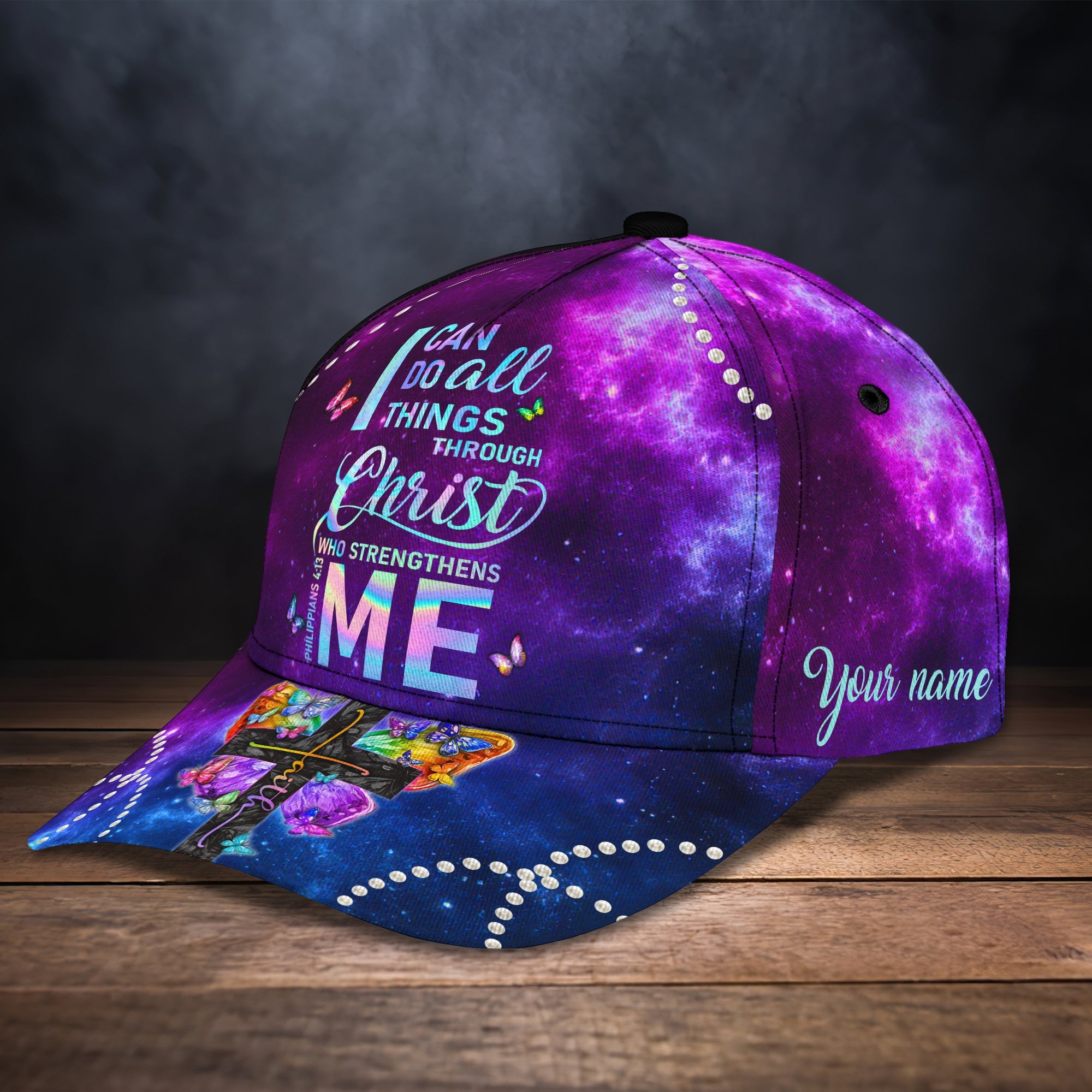 Custom Classic Cap - Personalized Name Trucker Hats Custom Hats Gifts For Men & Women