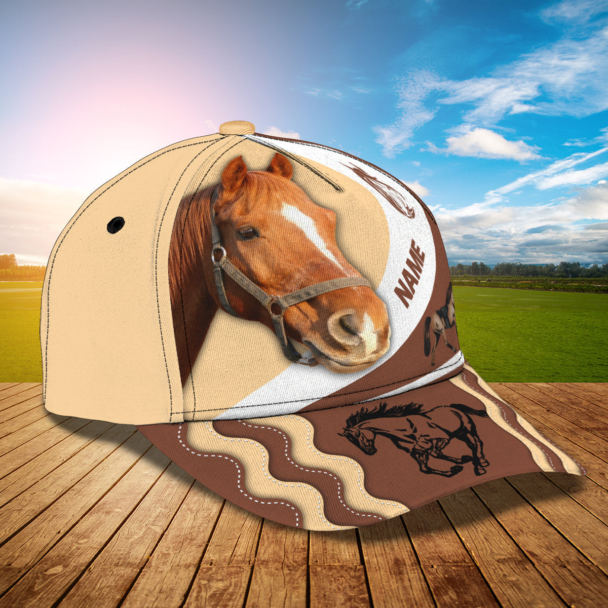 Custom Classic Cap - Personalized Name Trucker Hats Custom Hats Gifts For Men & Women