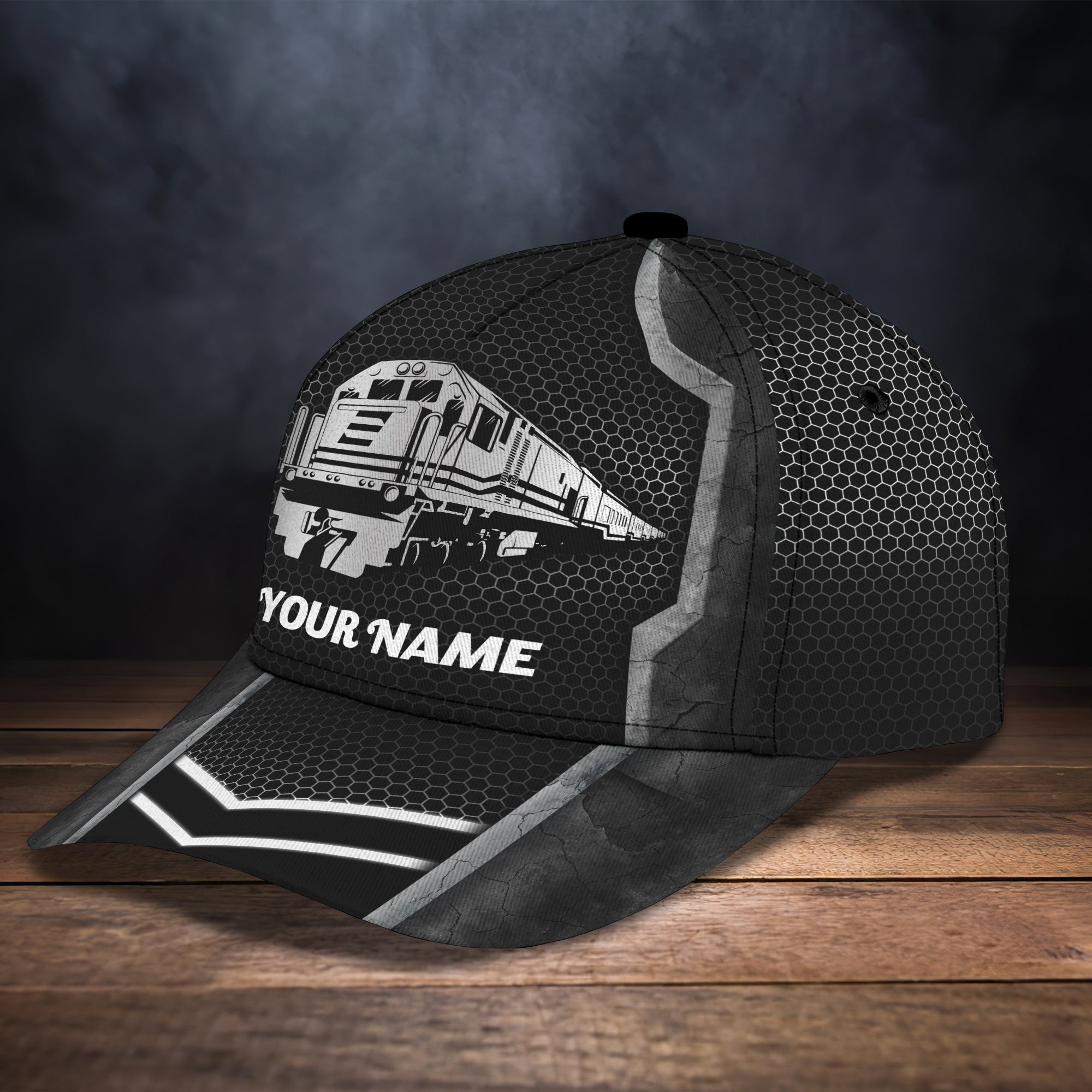 Custom Classic Cap - Personalized Name Trucker Hats Custom Hats Gifts For Men & Women
