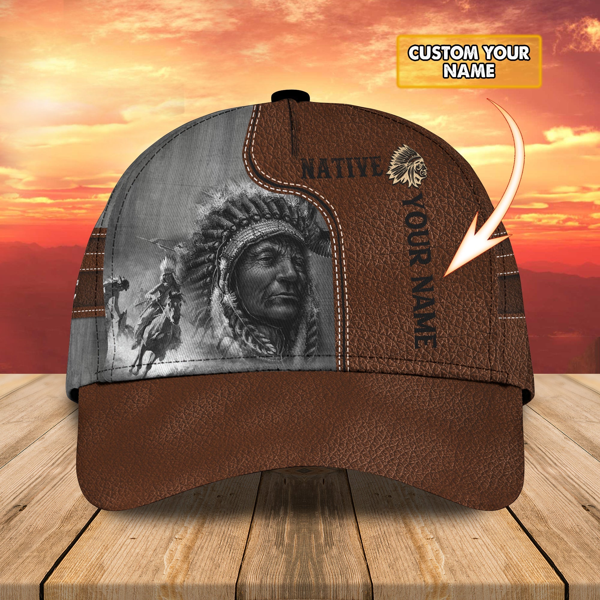 Custom Classic Cap - Personalized Name Trucker Hats Custom Hats Gifts For Men & Women