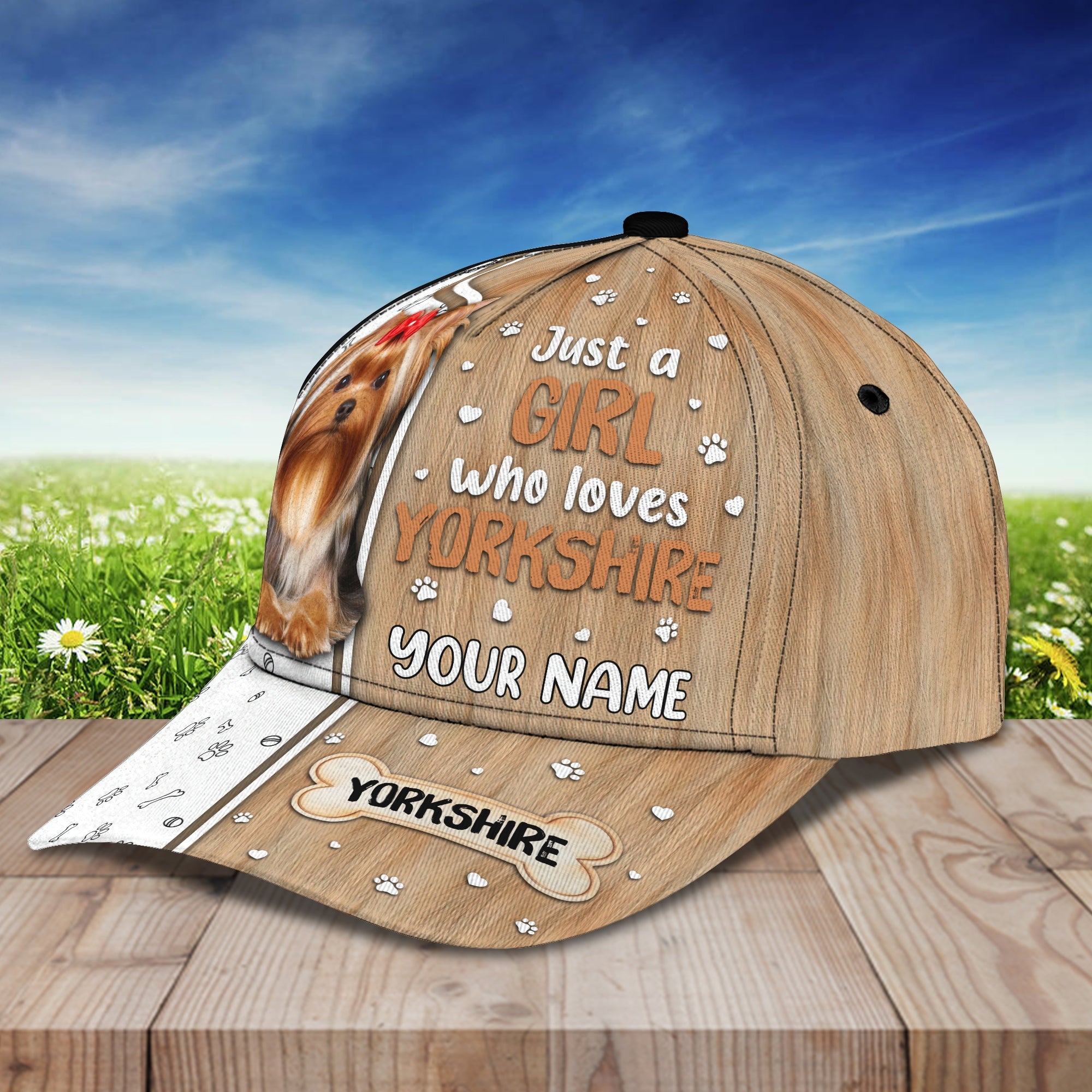 Custom Classic Cap - Personalized Name Trucker Hats Custom Hats Gifts For Men & Women