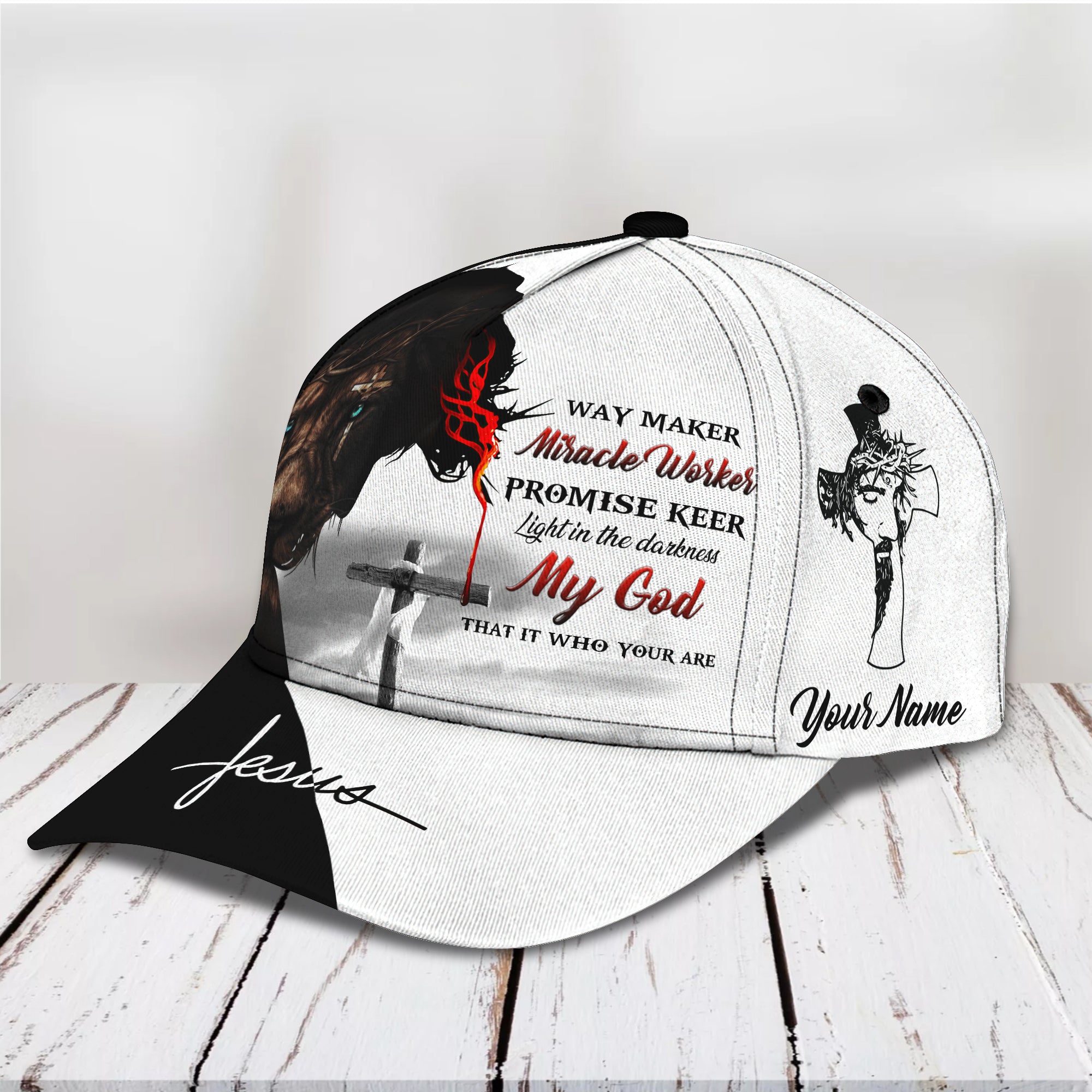 Custom Classic Cap - Personalized Name Trucker Hats Custom Hats Gifts For Men & Women