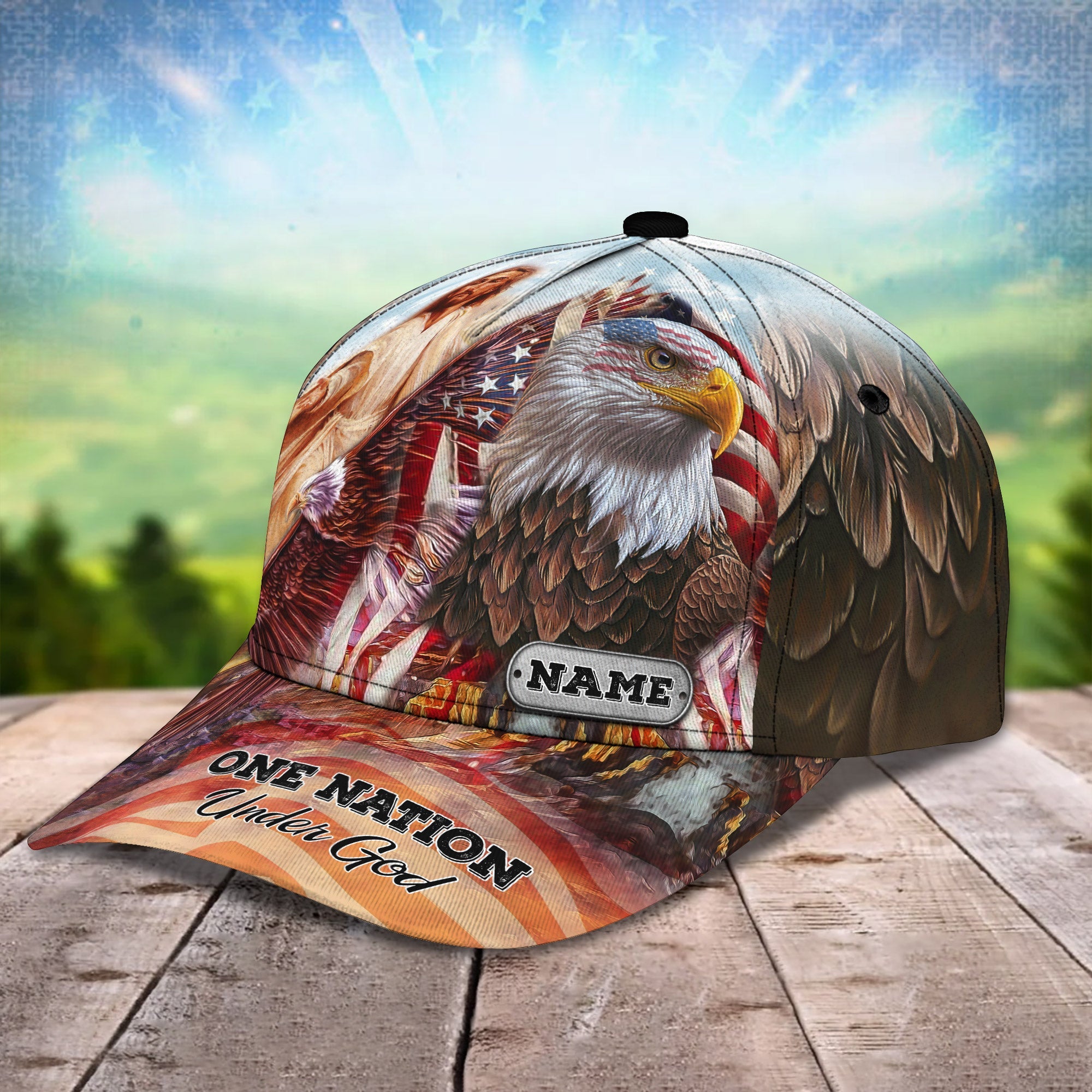 Custom Classic Cap - Personalized Name Trucker Hats Custom Hats Gifts For Men & Women