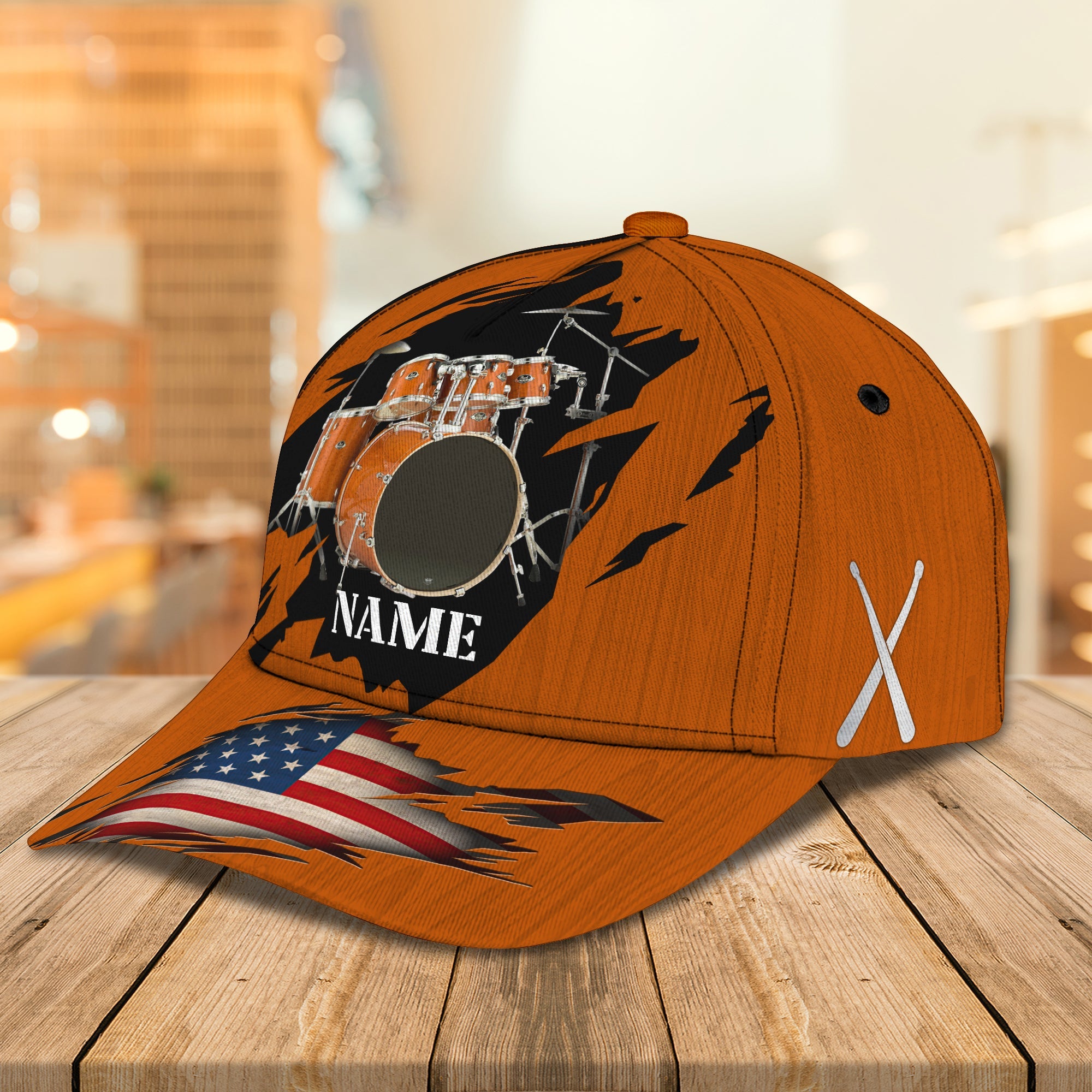 Custom Classic Cap - Personalized Name Trucker Hats Custom Hats Gifts For Men & Women