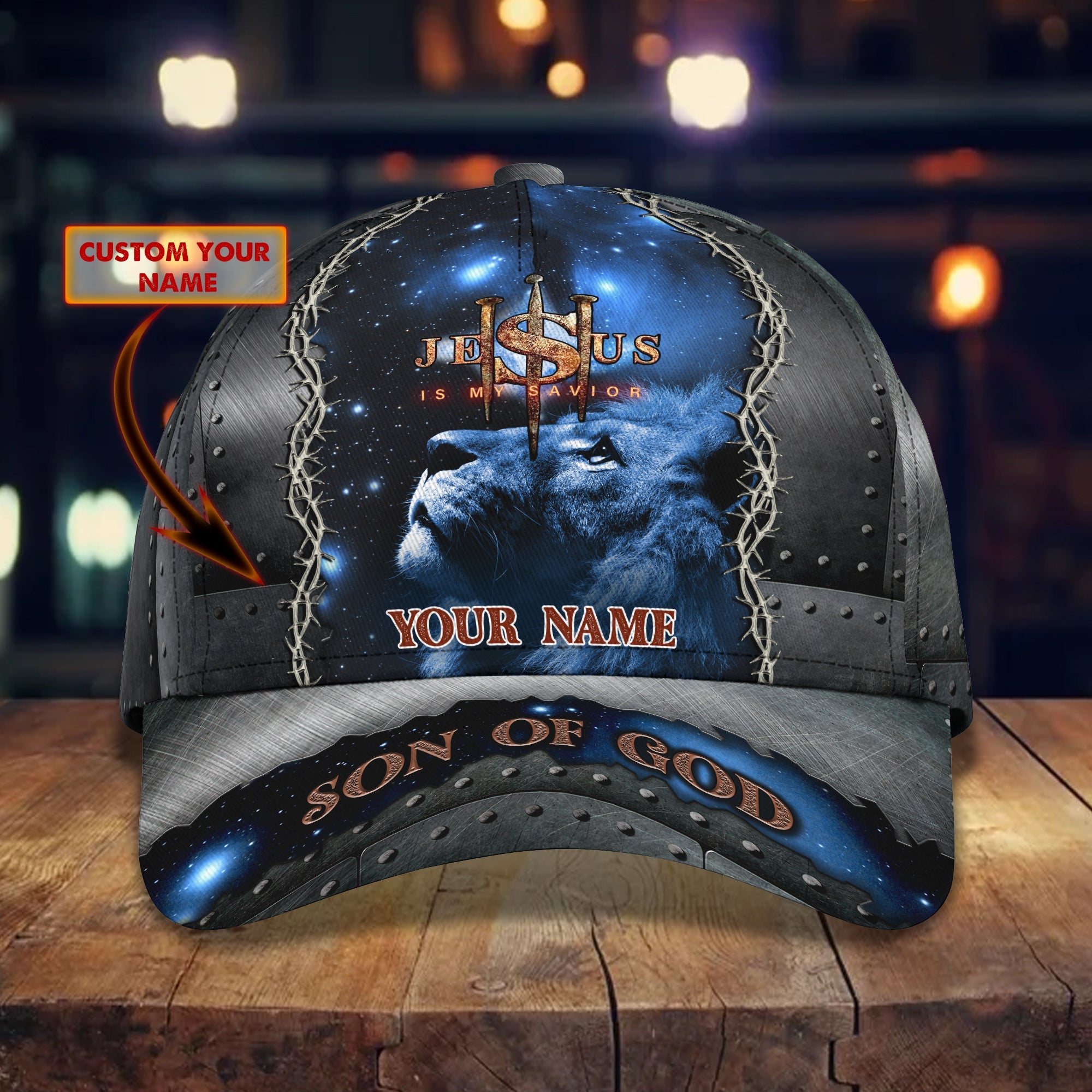 Custom Classic Cap - Personalized Name Trucker Hats Custom Hats Gifts For Men & Women