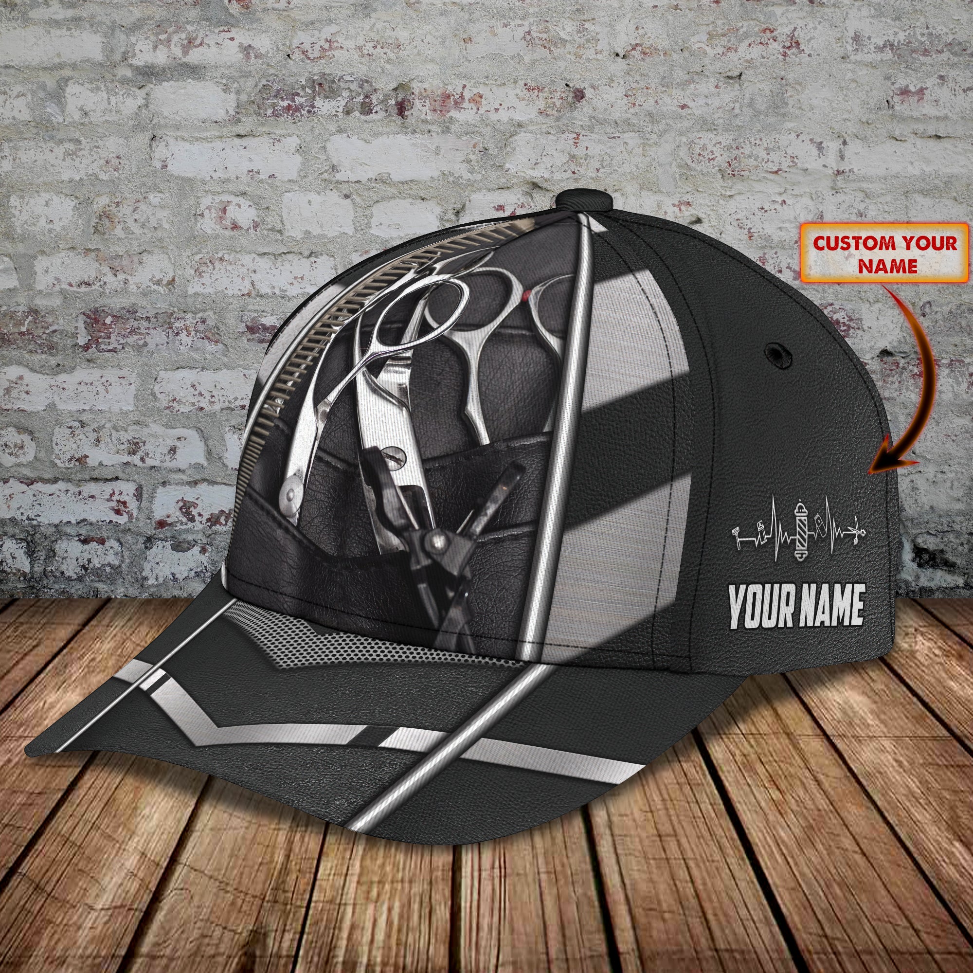 Custom Classic Cap - Personalized Name Trucker Hats Custom Hats Gifts For Men & Women