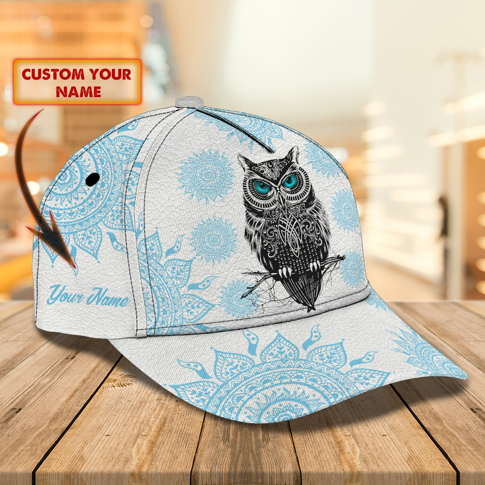 Custom Classic Cap - Personalized Name Trucker Hats Custom Hats Gifts For Men & Women