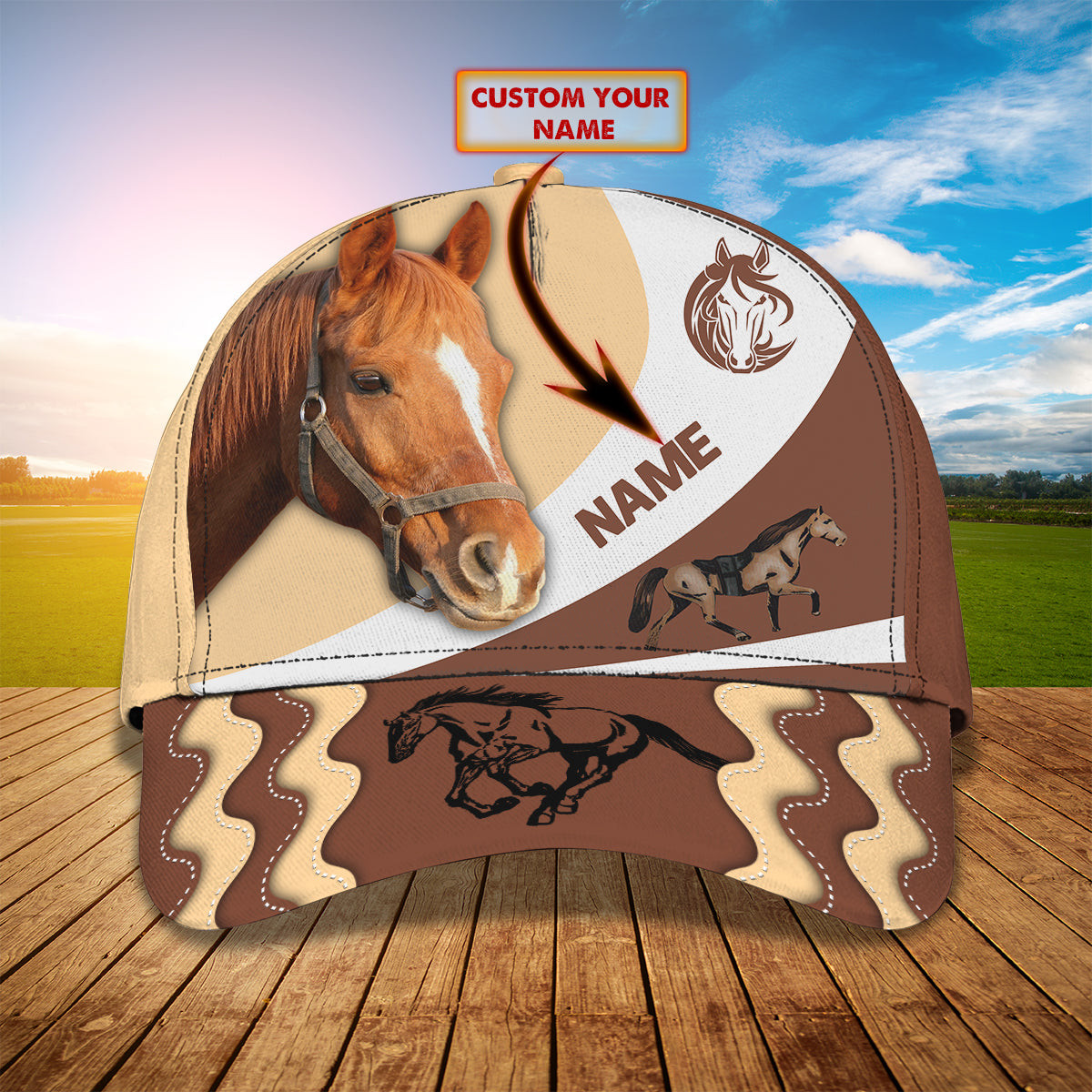 Custom Classic Cap - Personalized Name Trucker Hats Custom Hats Gifts For Men & Women