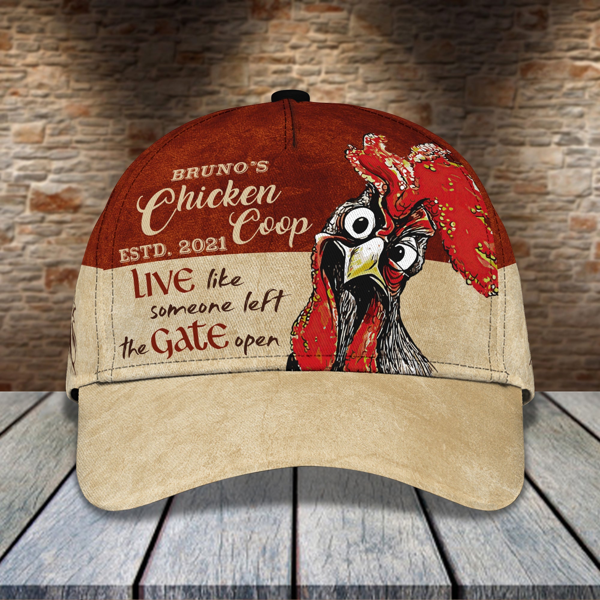 Custom Classic Cap - Personalized Name Trucker Hats Custom Hats Gifts For Men & Women