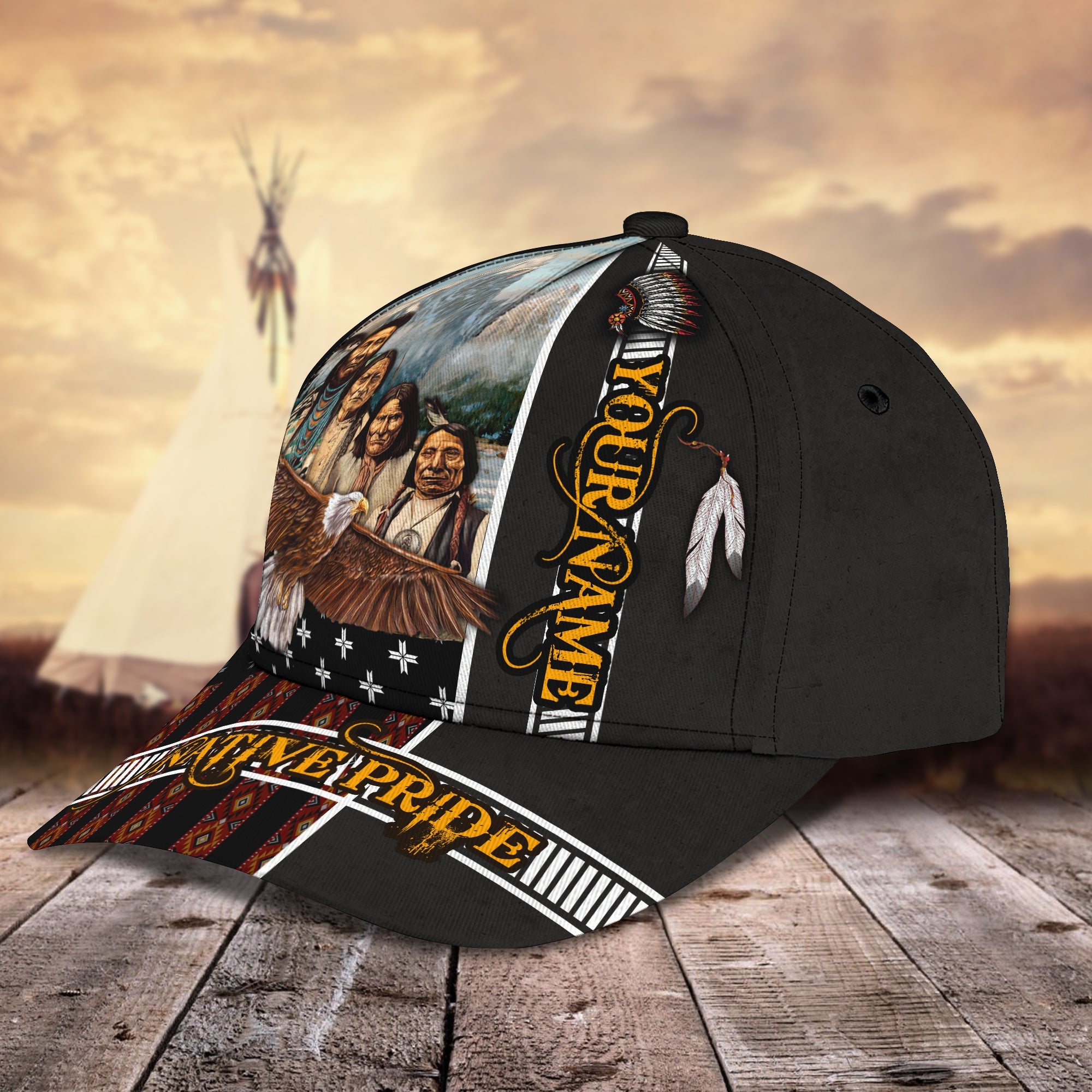 Custom Classic Cap - Personalized Name Trucker Hats Custom Hats Gifts For Men & Women