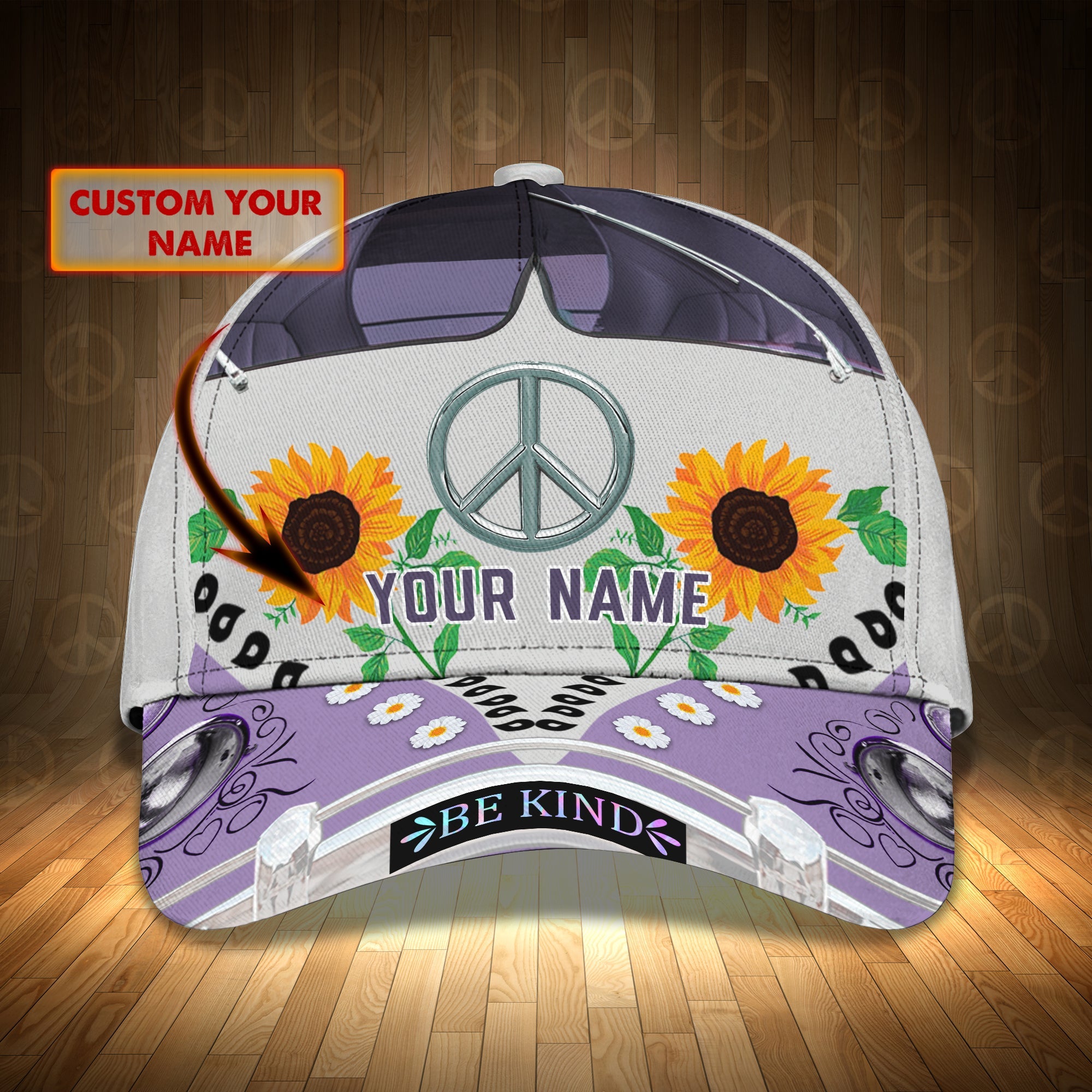 Custom Classic Cap - Personalized Name Trucker Hats Custom Hats Gifts For Men & Women