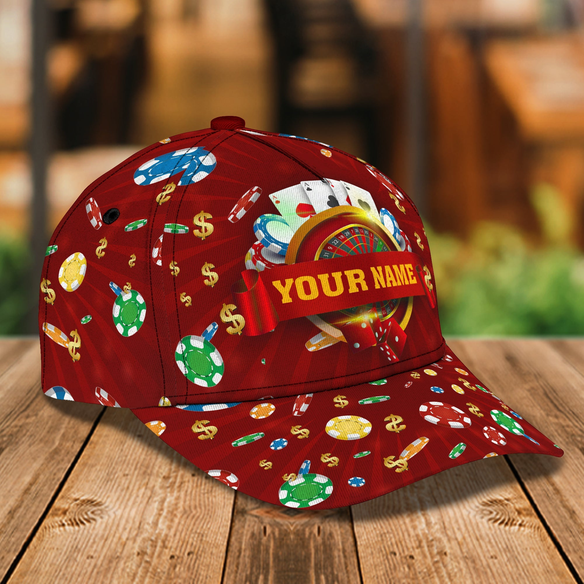 Custom Classic Cap - Personalized Name Trucker Hats Custom Hats Gifts For Men & Women
