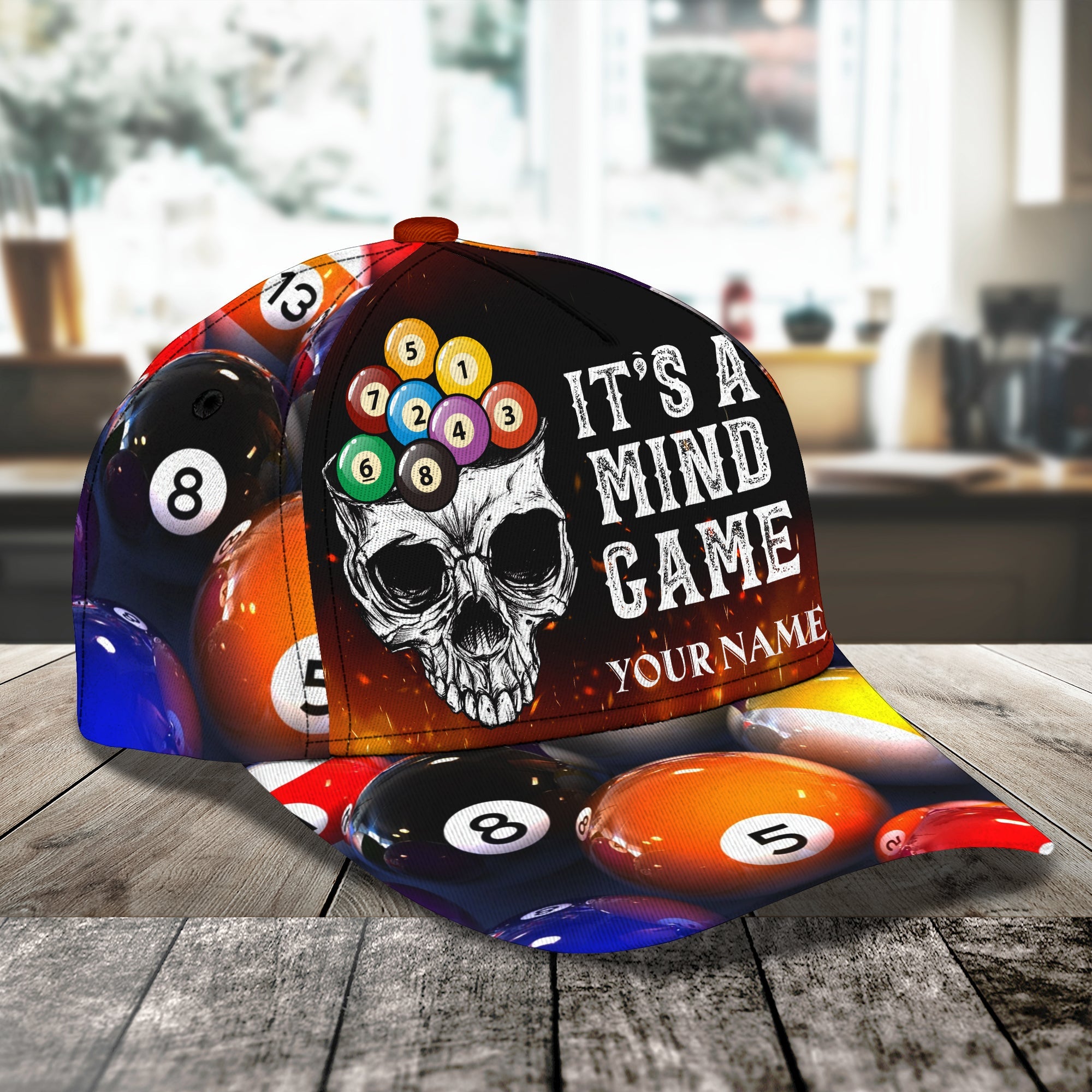 Custom Classic Cap - Personalized Name Trucker Hats Custom Hats Gifts For Men & Women