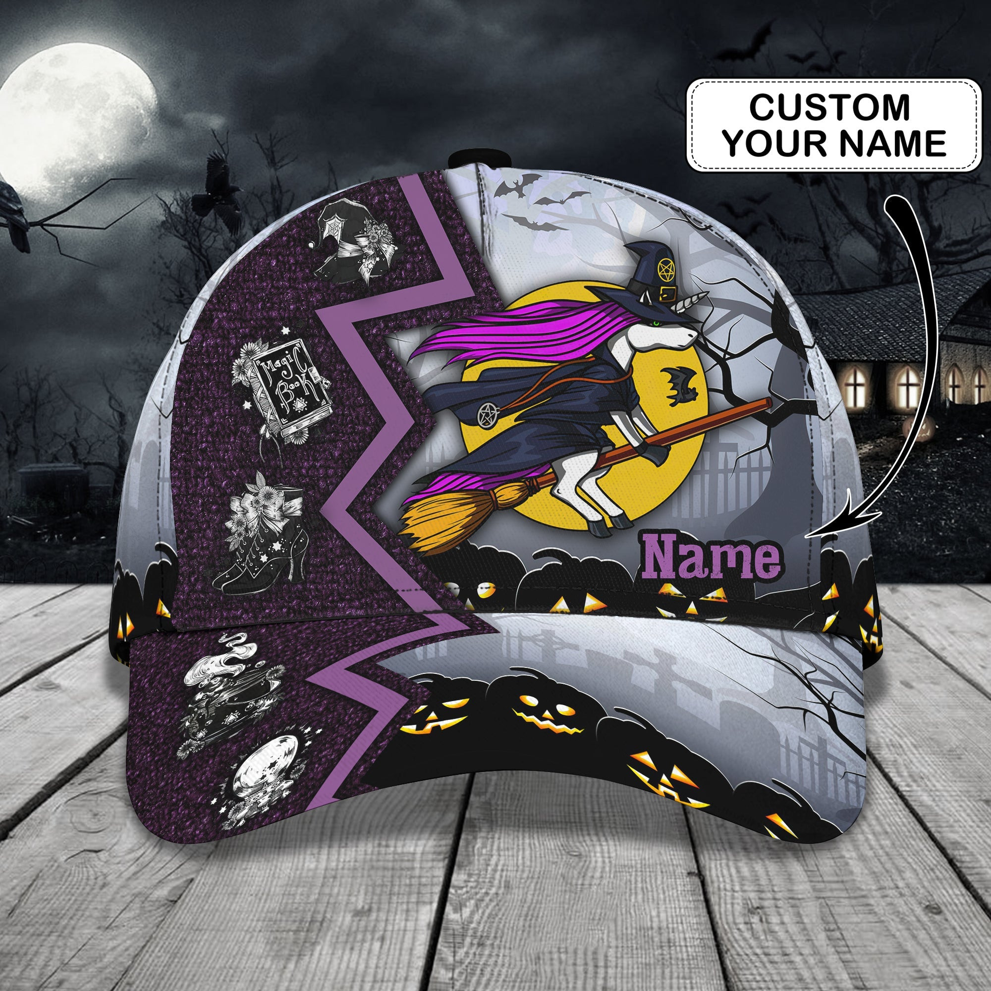 Custom Classic Cap - Personalized Name Trucker Hats Custom Hats Gifts For Men & Women