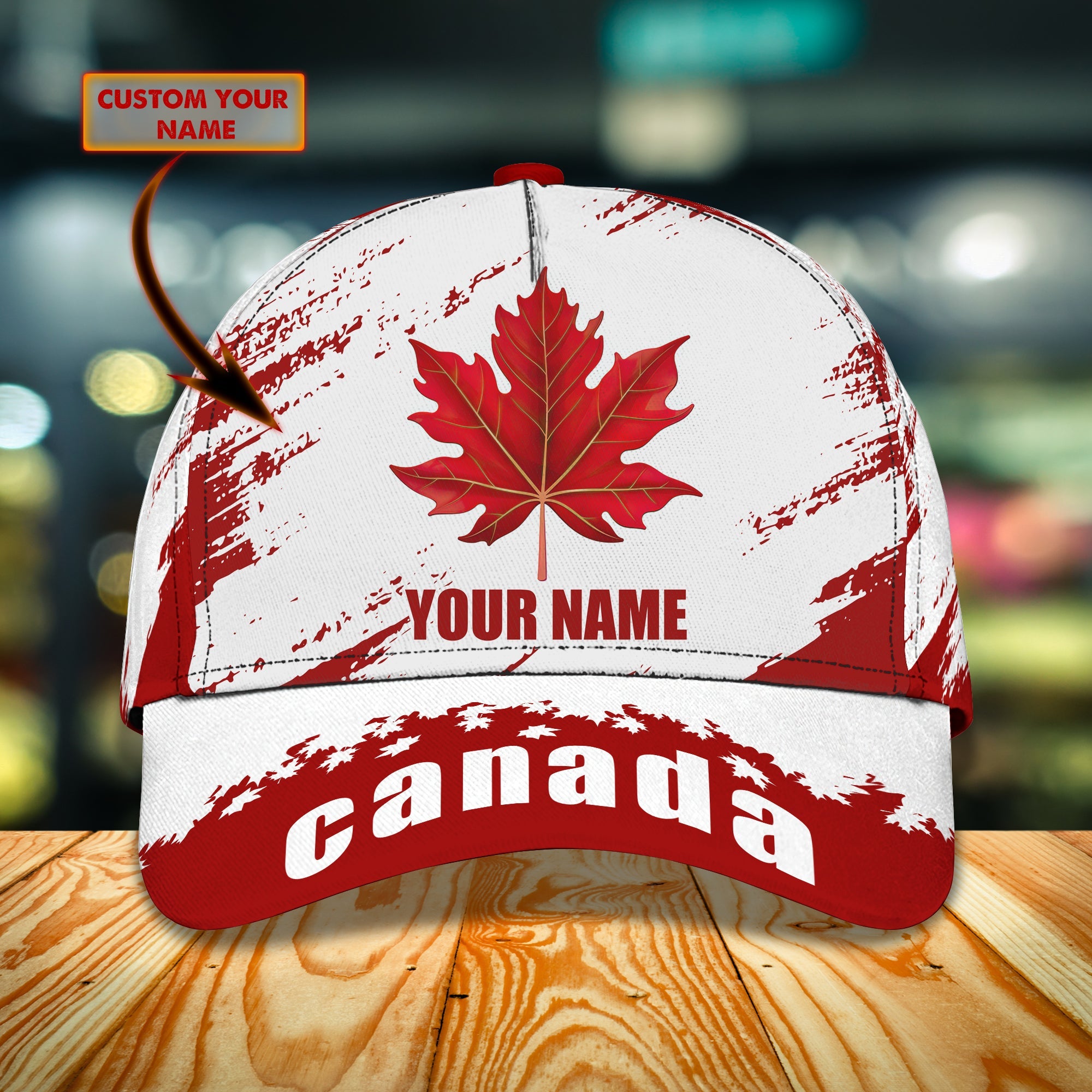 Custom Classic Cap - Personalized Name Trucker Hats Custom Hats Gifts For Men & Women