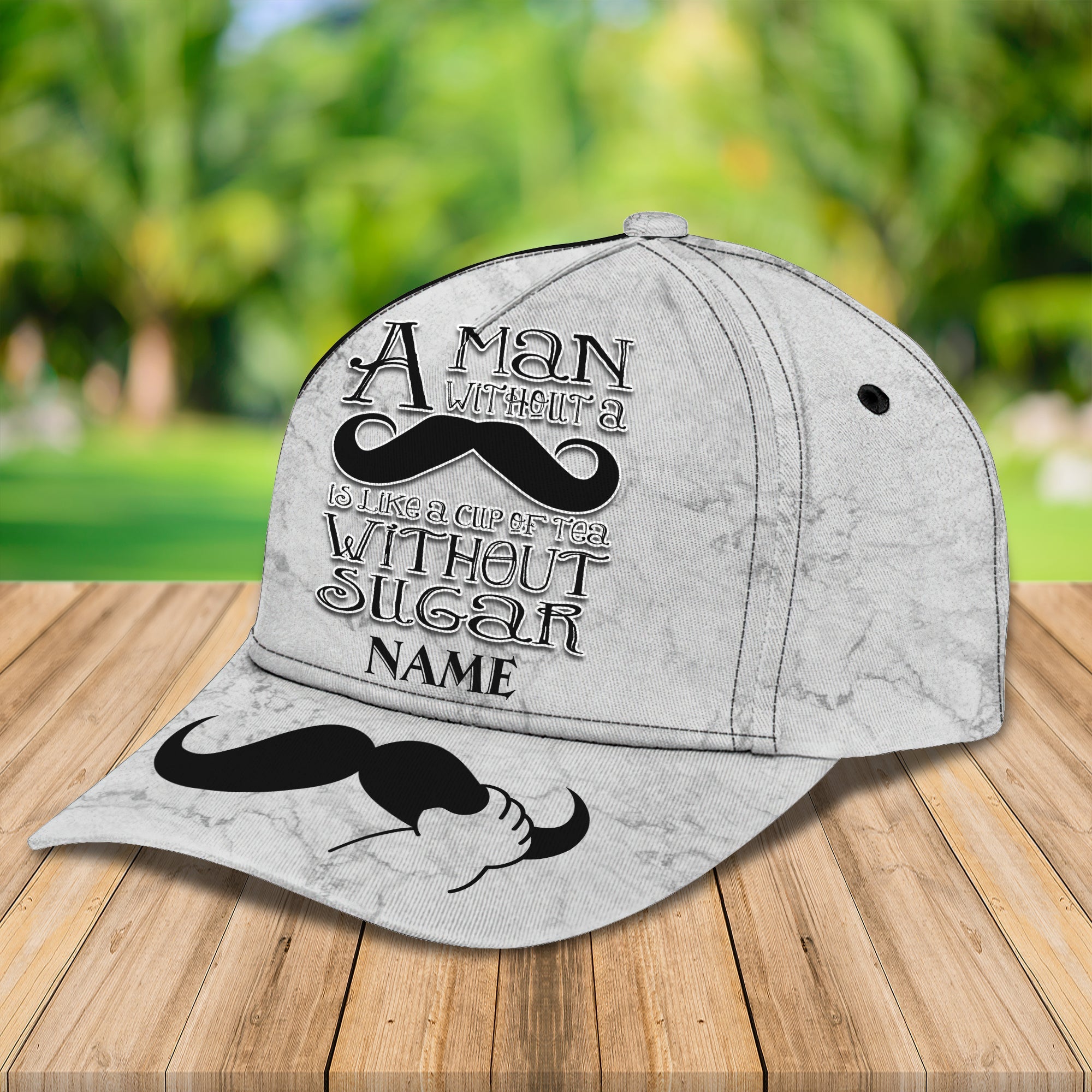 Custom Classic Cap - Personalized Name Trucker Hats Custom Hats Gifts For Men & Women