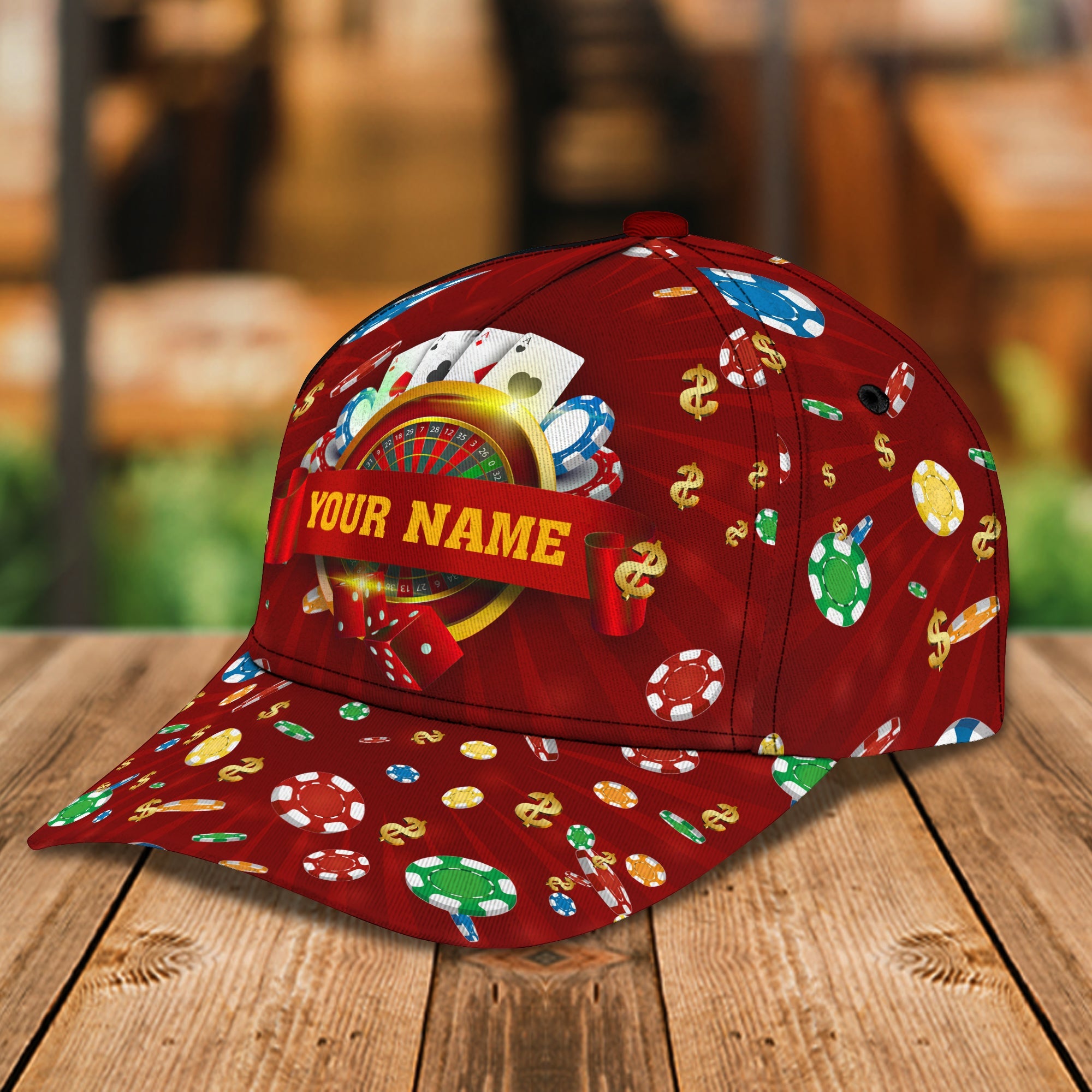 Custom Classic Cap - Personalized Name Trucker Hats Custom Hats Gifts For Men & Women