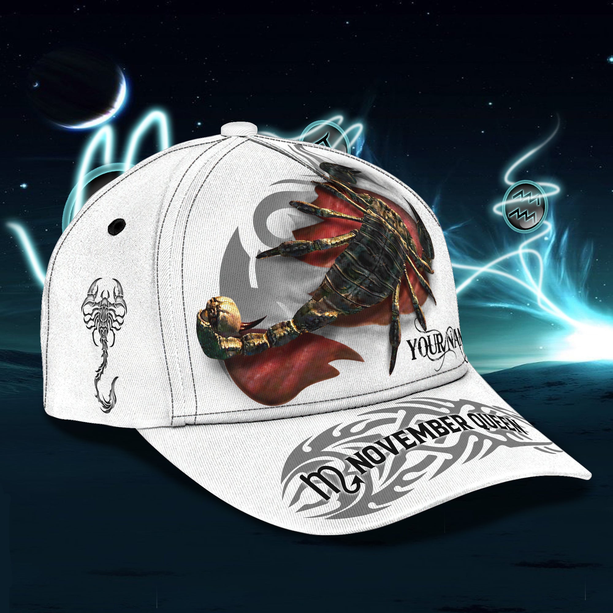 Custom Classic Cap - Personalized Name Trucker Hats Custom Hats Gifts For Men & Women
