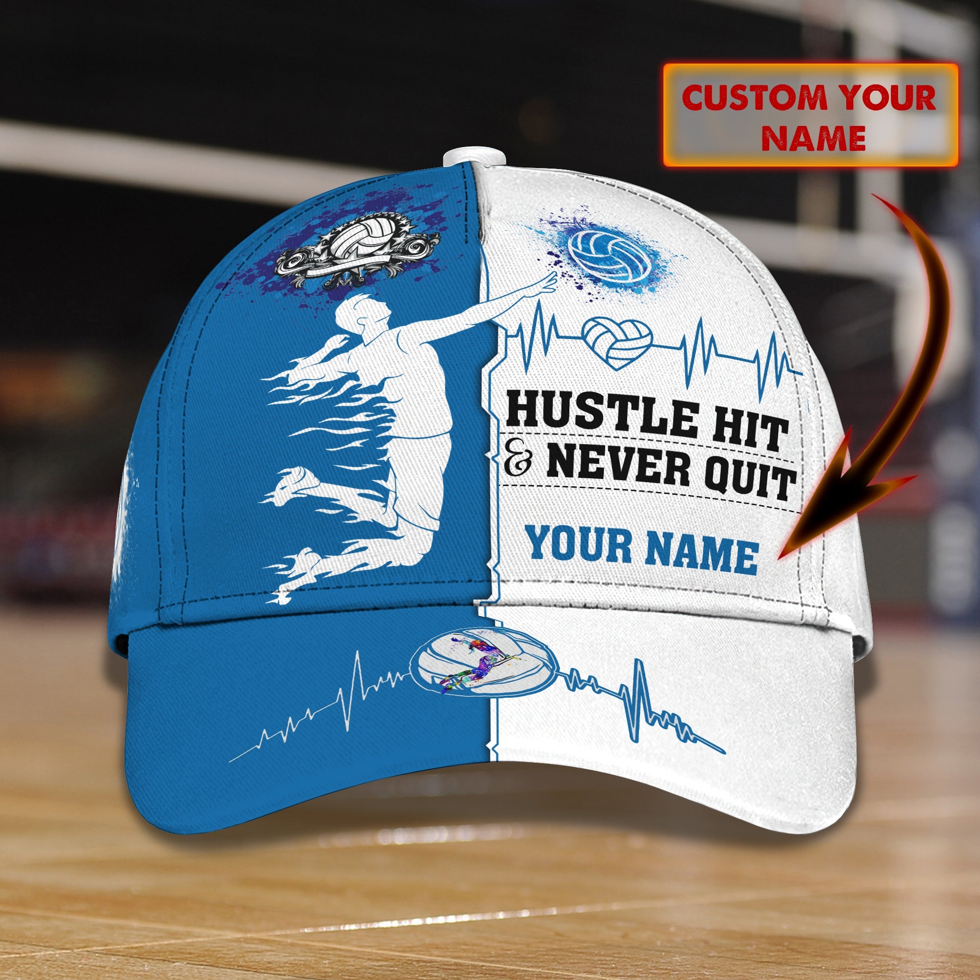 Custom Classic Cap - Personalized Name Trucker Hats Custom Hats Gifts For Men & Women
