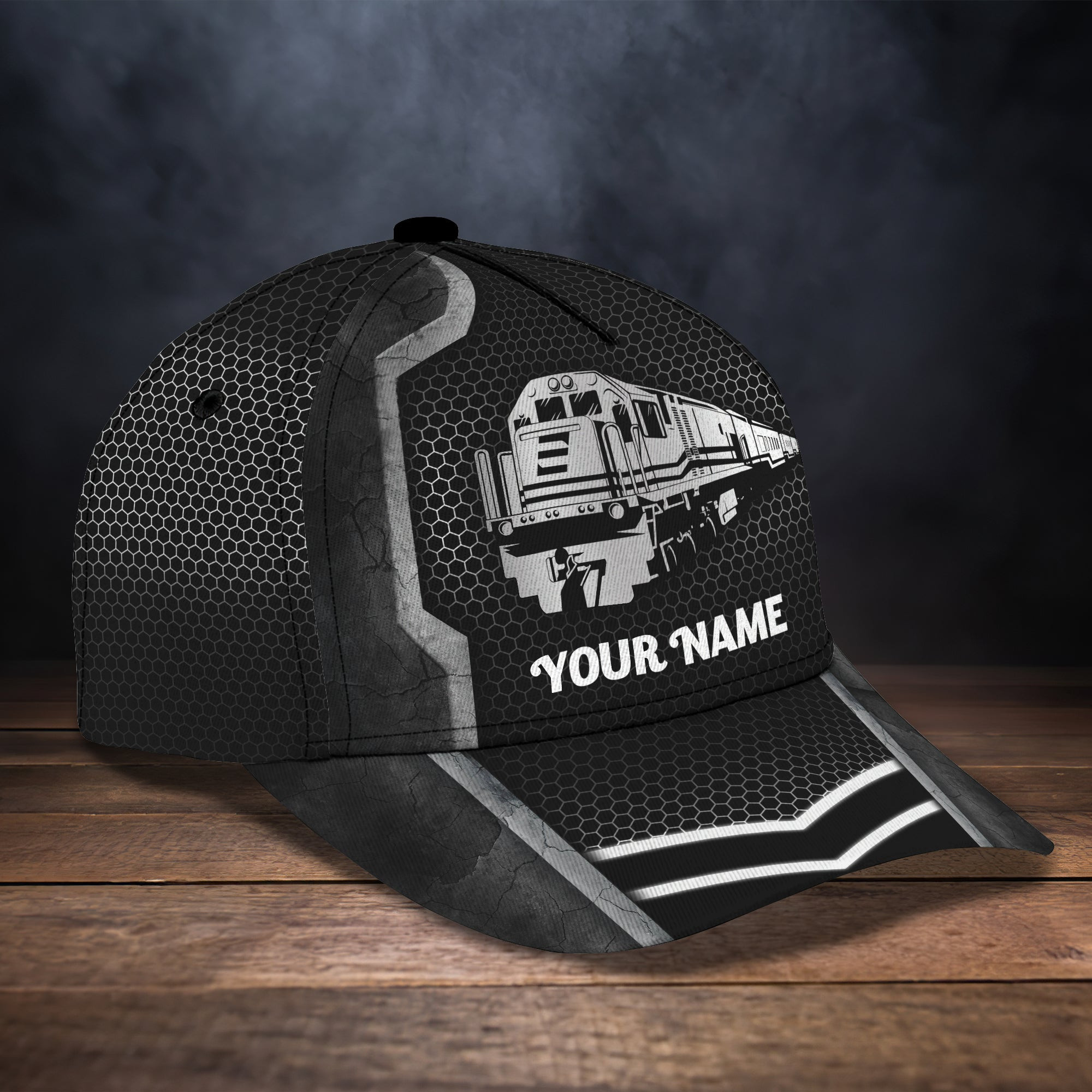 Custom Classic Cap - Personalized Name Trucker Hats Custom Hats Gifts For Men & Women