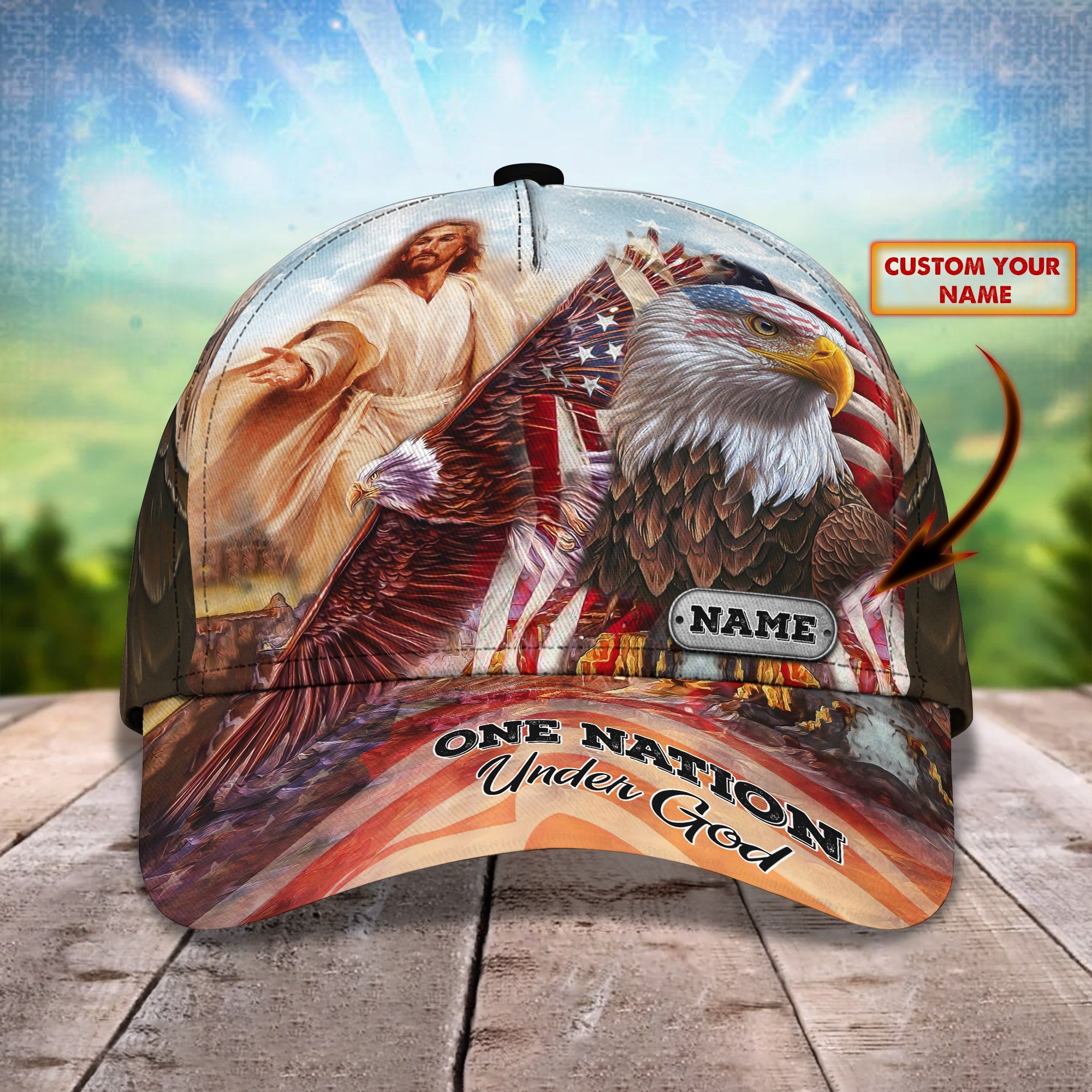 Custom Classic Cap - Personalized Name Trucker Hats Custom Hats Gifts For Men & Women