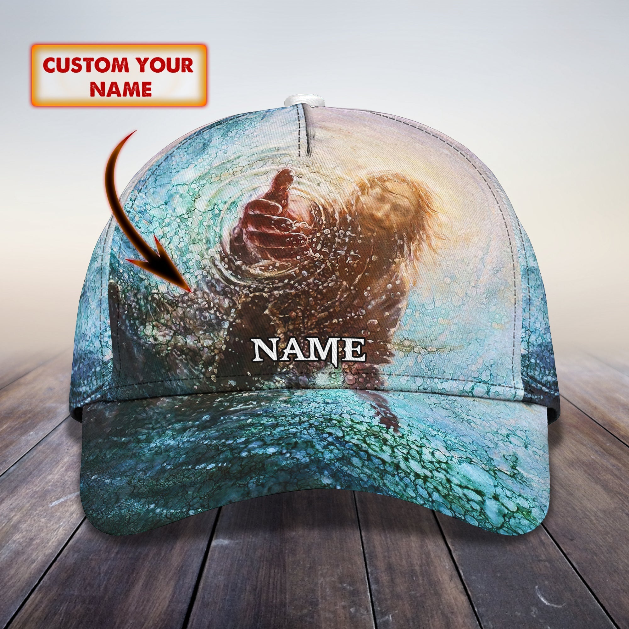 Custom Classic Cap - Personalized Name Trucker Hats Custom Hats Gifts For Men & Women