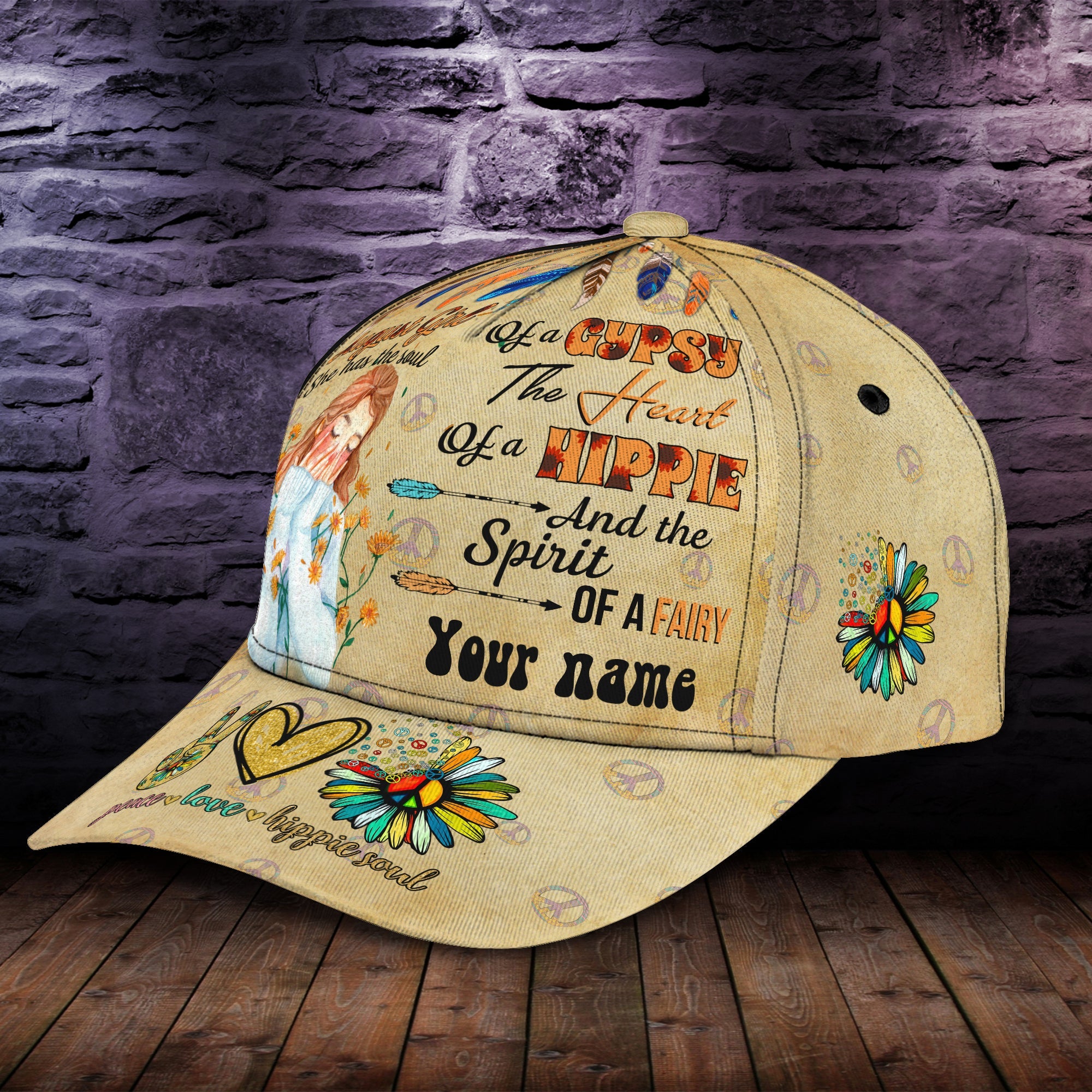 Custom Classic Cap - Personalized Name - August Trucker Hats Custom Hats Gifts For Men & Women