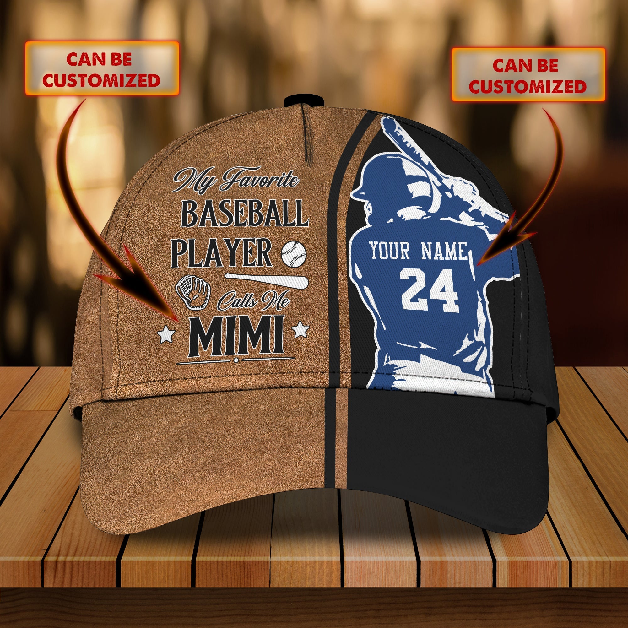 Custom Classic Cap - Personalized Name  Baseball Hat Trucker Hats Custom Hats Gifts For Men & Women