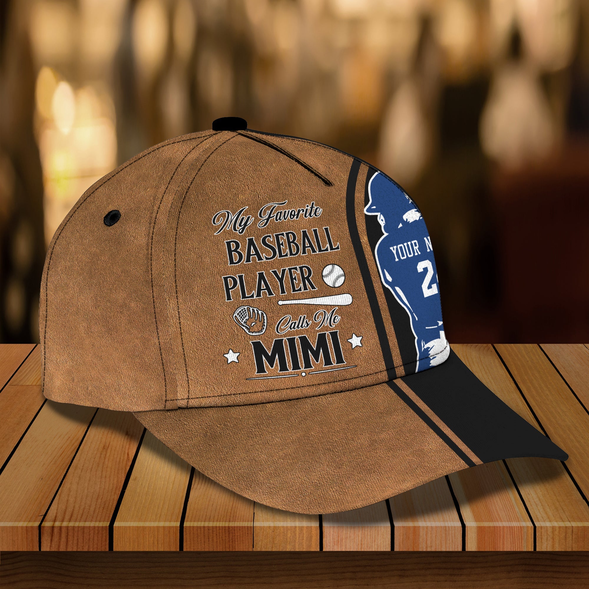Custom Classic Cap - Personalized Name  Baseball Hat Trucker Hats Custom Hats Gifts For Men & Women