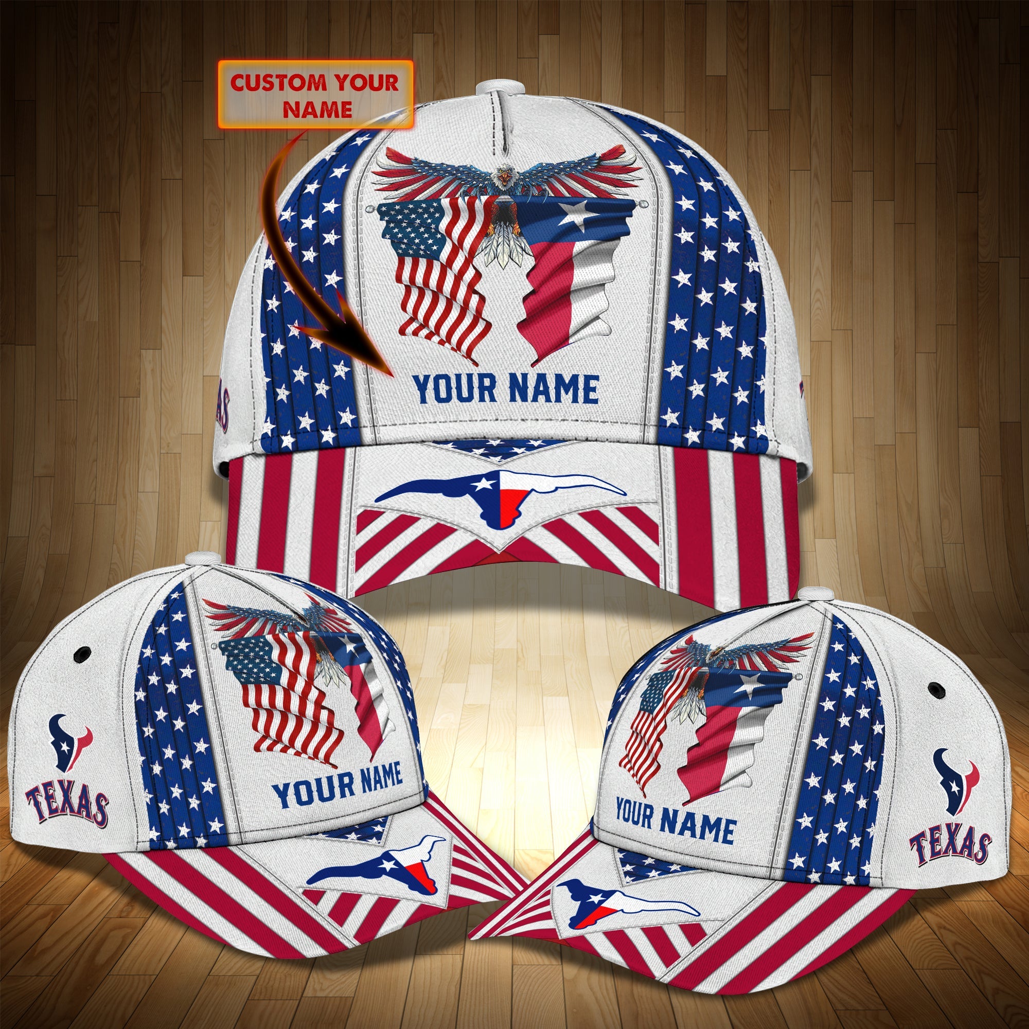 Custom Classic Cap - Personalized Name  Baseball Hat Trucker Hats Custom Hats Gifts For Men & Women