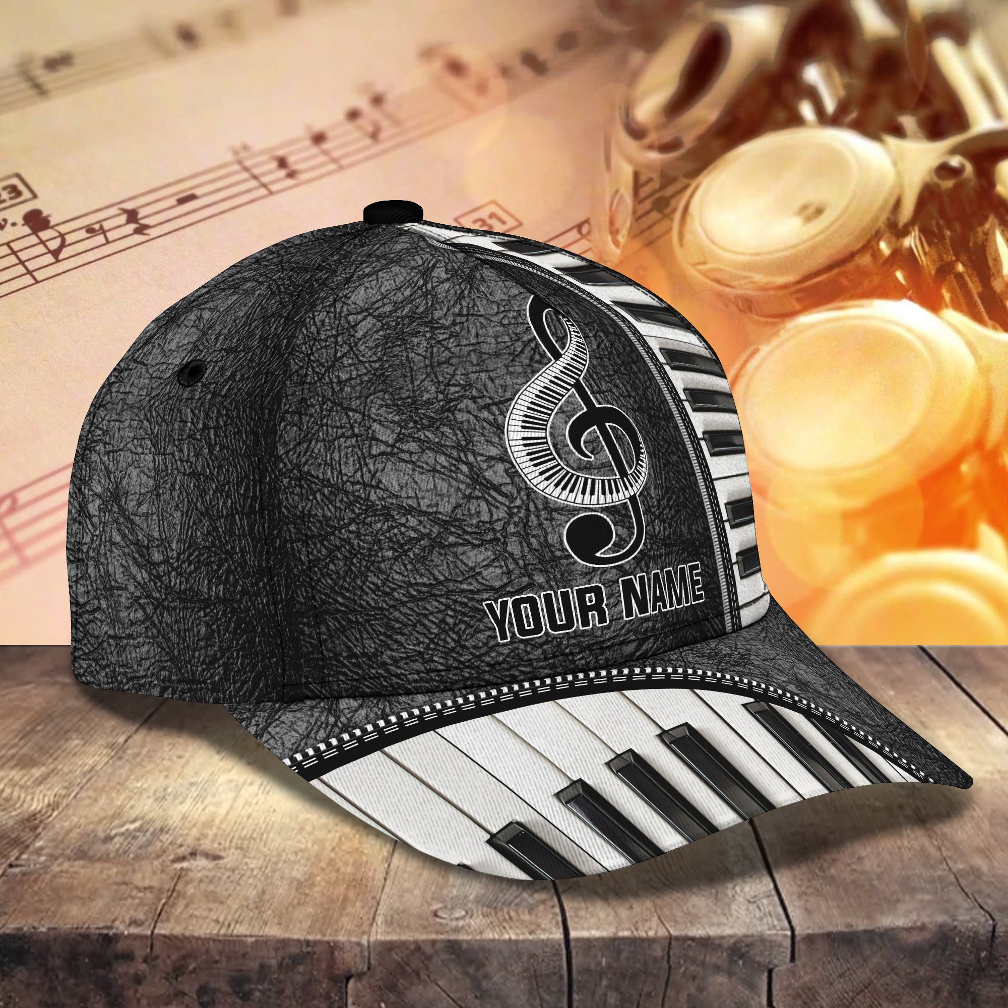 Custom Classic Cap - Personalized Name  - Bhn Trucker Hats Custom Hats Gifts For Men & Women