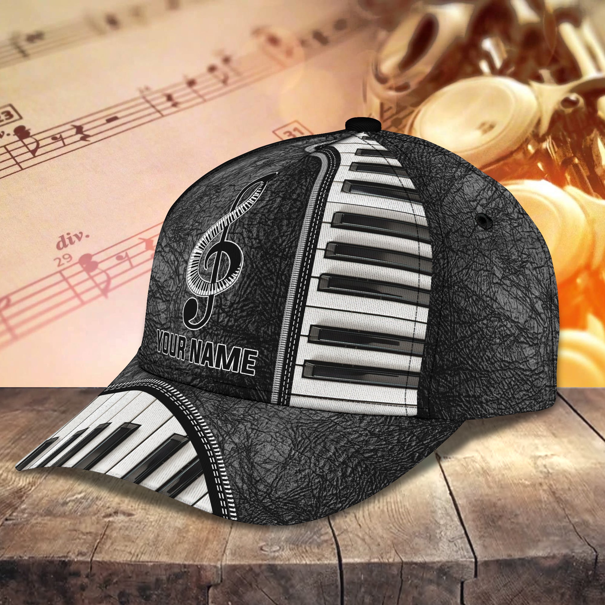 Custom Classic Cap - Personalized Name  - Bhn Trucker Hats Custom Hats Gifts For Men & Women