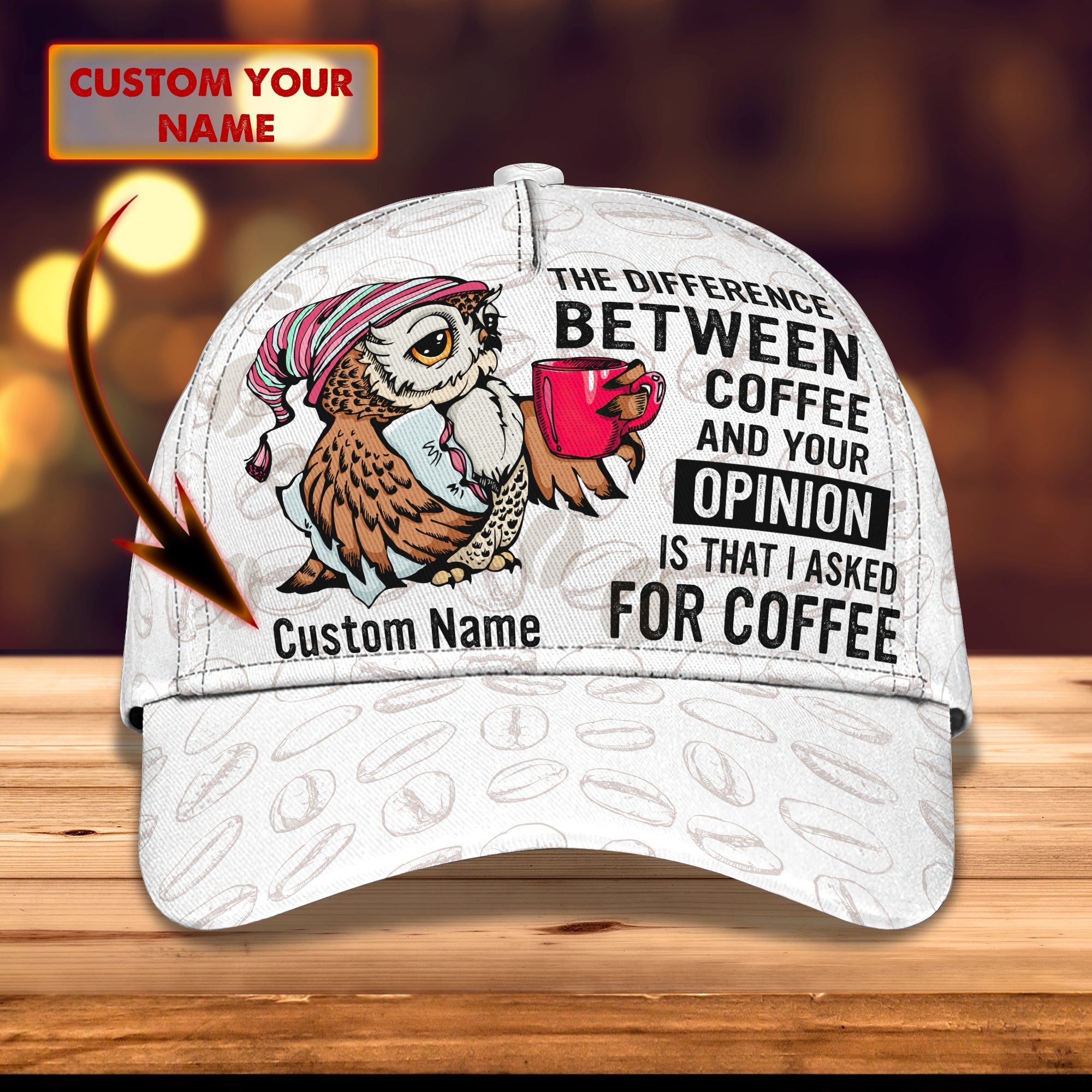 Custom Classic Cap - Personalized Name  Cap Trucker Hats Custom Hats Gifts For Men & Women