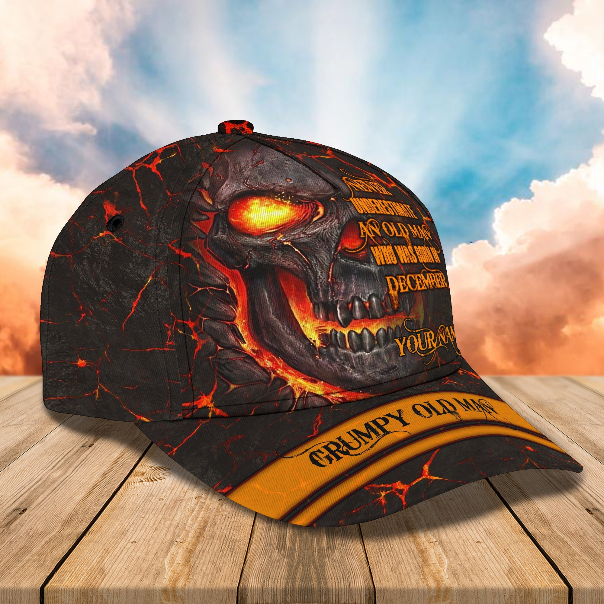 Custom Classic Cap - Personalized Name Cap Trucker Hats Custom Hats Gifts For Men & Women