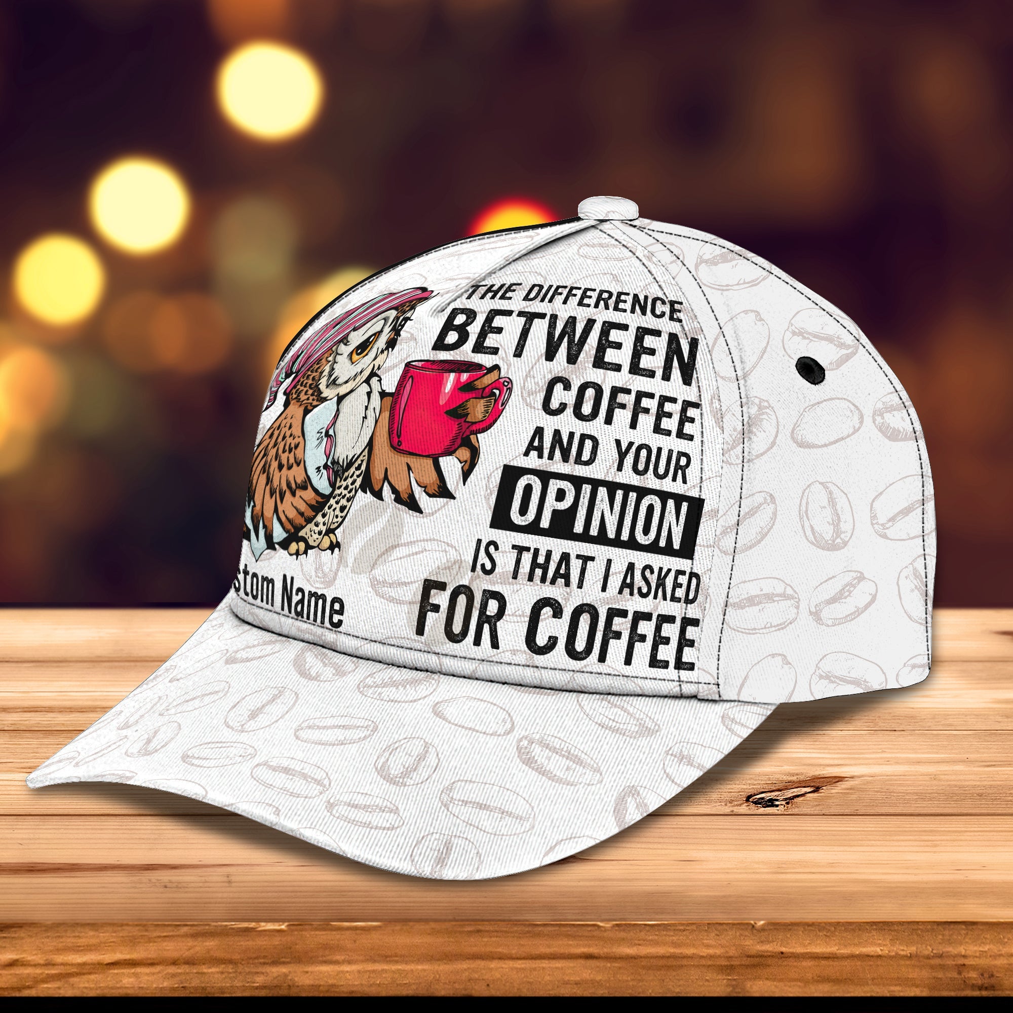 Custom Classic Cap - Personalized Name  Cap Trucker Hats Custom Hats Gifts For Men & Women