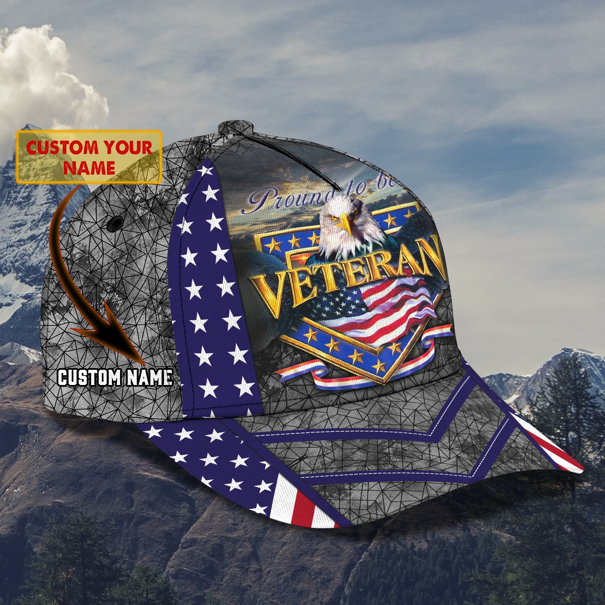 Custom Classic Cap - Personalized Name Cap Trucker Hats Custom Hats Gifts For Men & Women