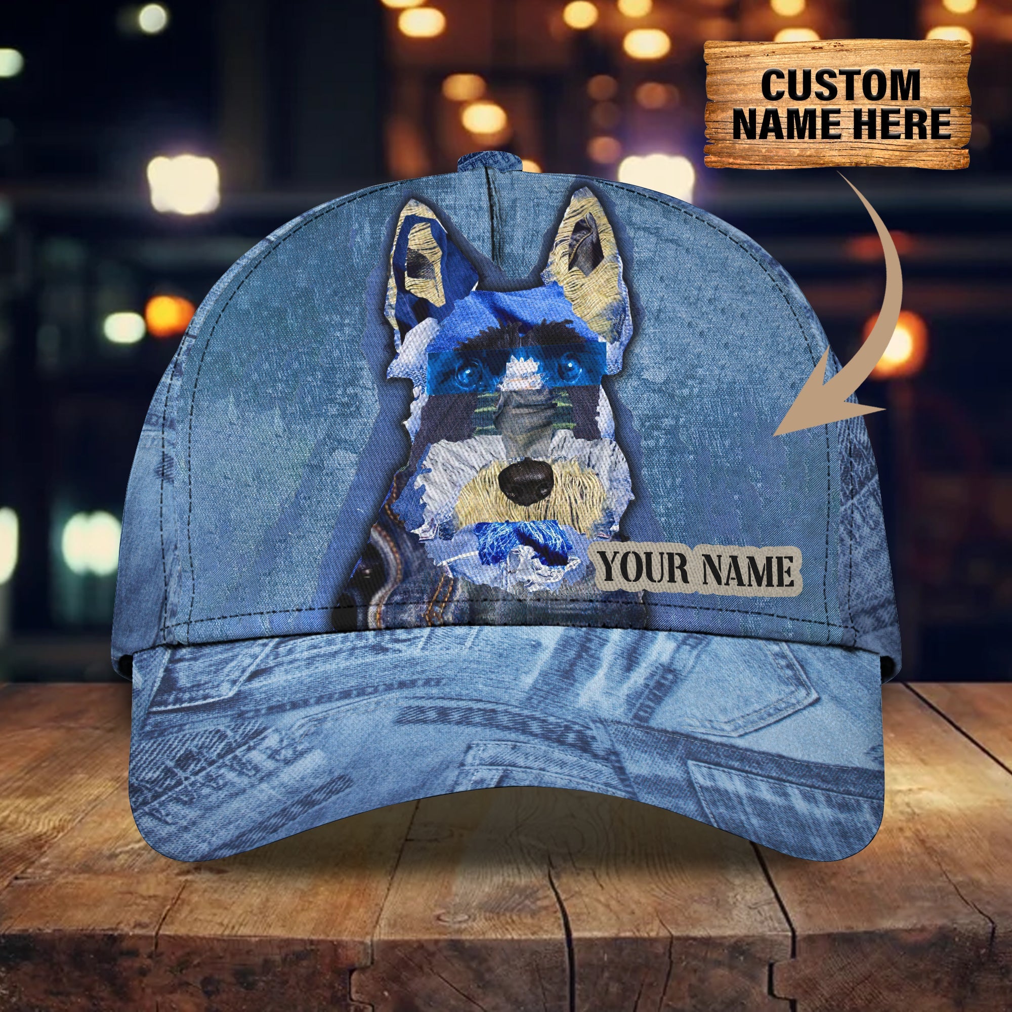 Custom Classic Cap - Personalized Name Cap Trucker Hats Custom Hats Gifts For Men & Women