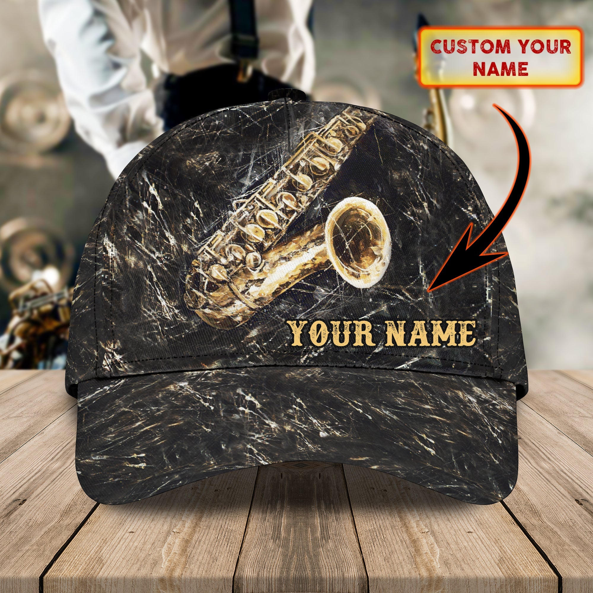 Custom Classic Cap - Personalized Name Cap Trucker Hats Custom Hats Gifts For Men & Women