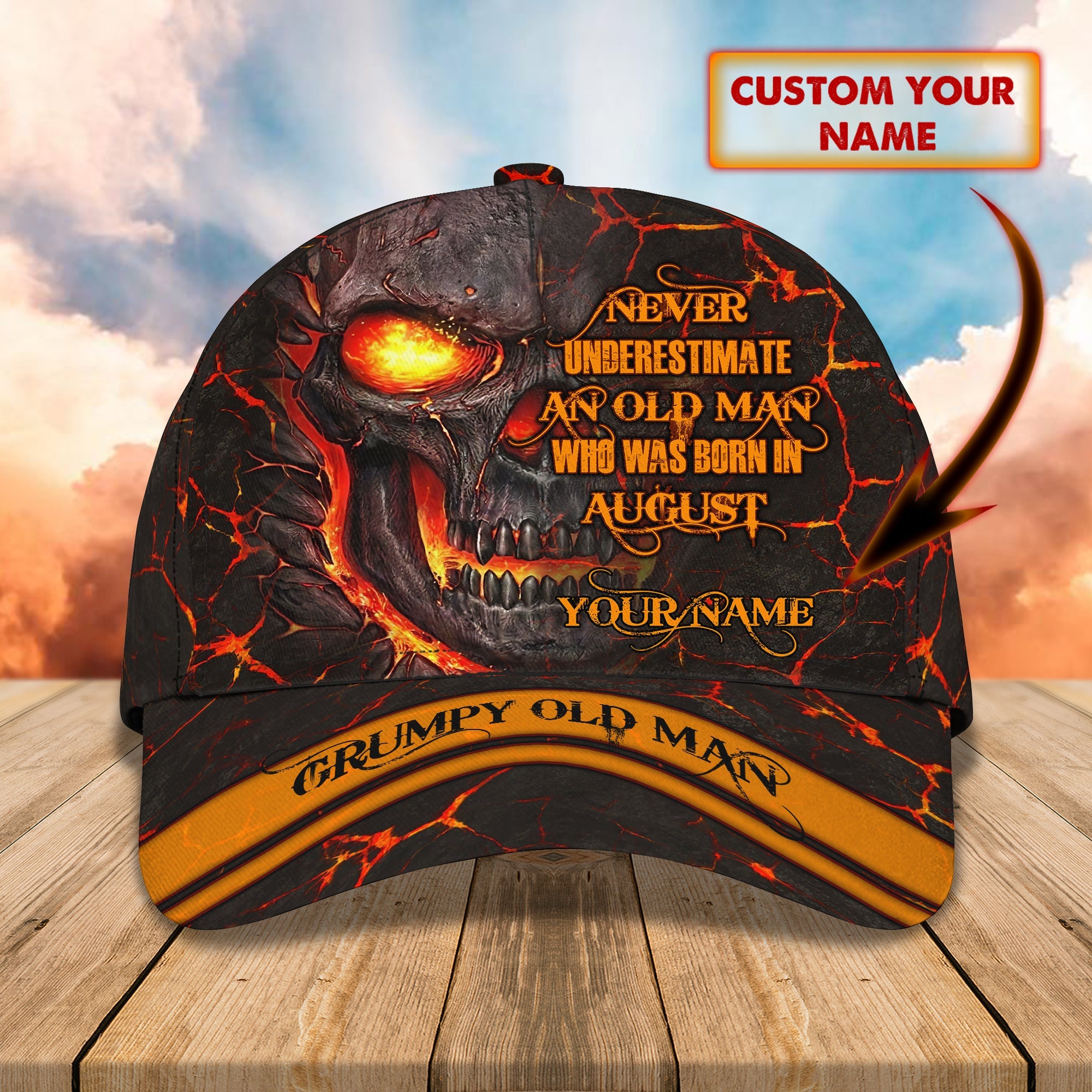 Custom Classic Cap - Personalized Name Cap Trucker Hats Custom Hats Gifts For Men & Women