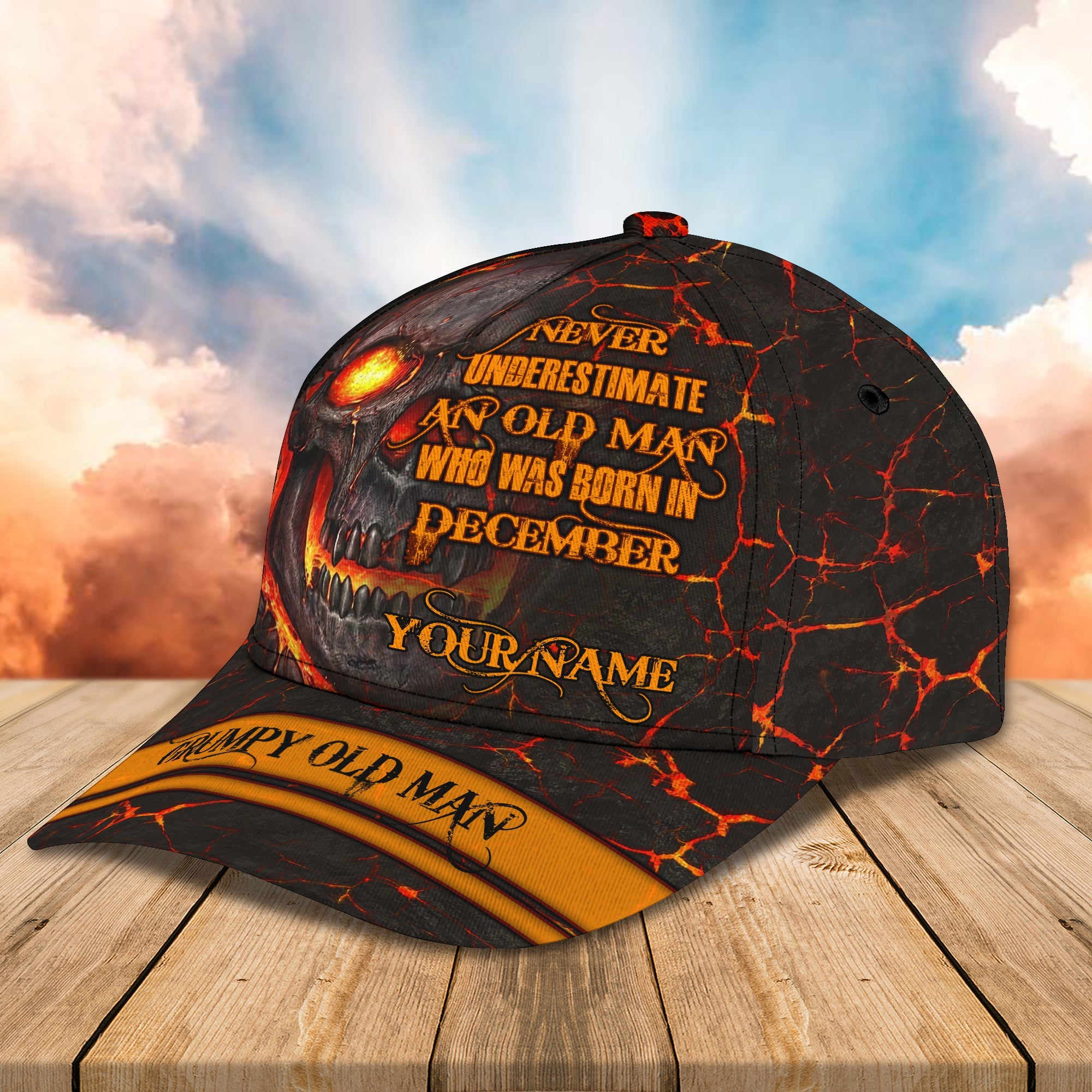 Custom Classic Cap - Personalized Name Cap Trucker Hats Custom Hats Gifts For Men & Women