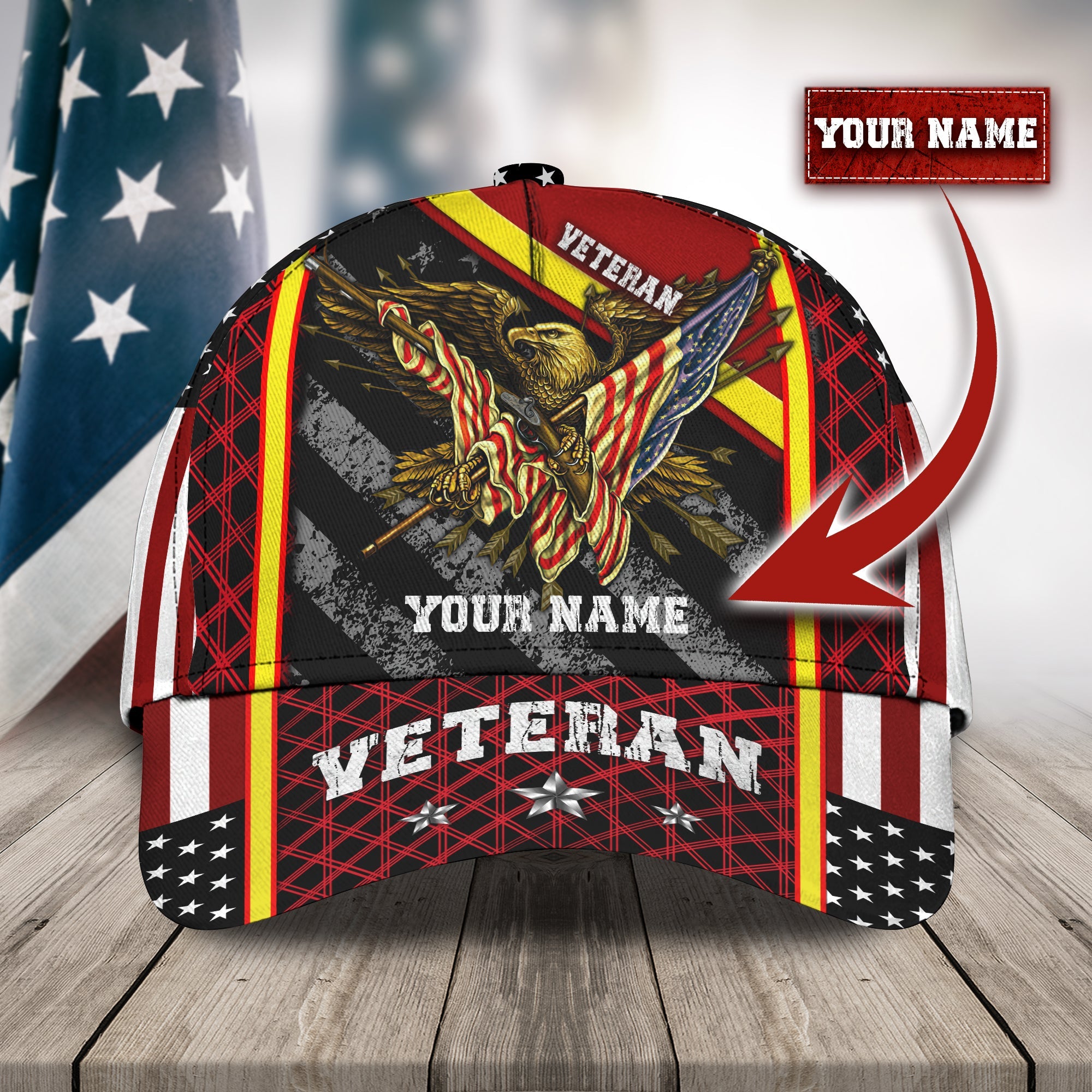 Custom Classic Cap - Personalized Name  Cap Trucker Hats Custom Hats Gifts For Men & Women