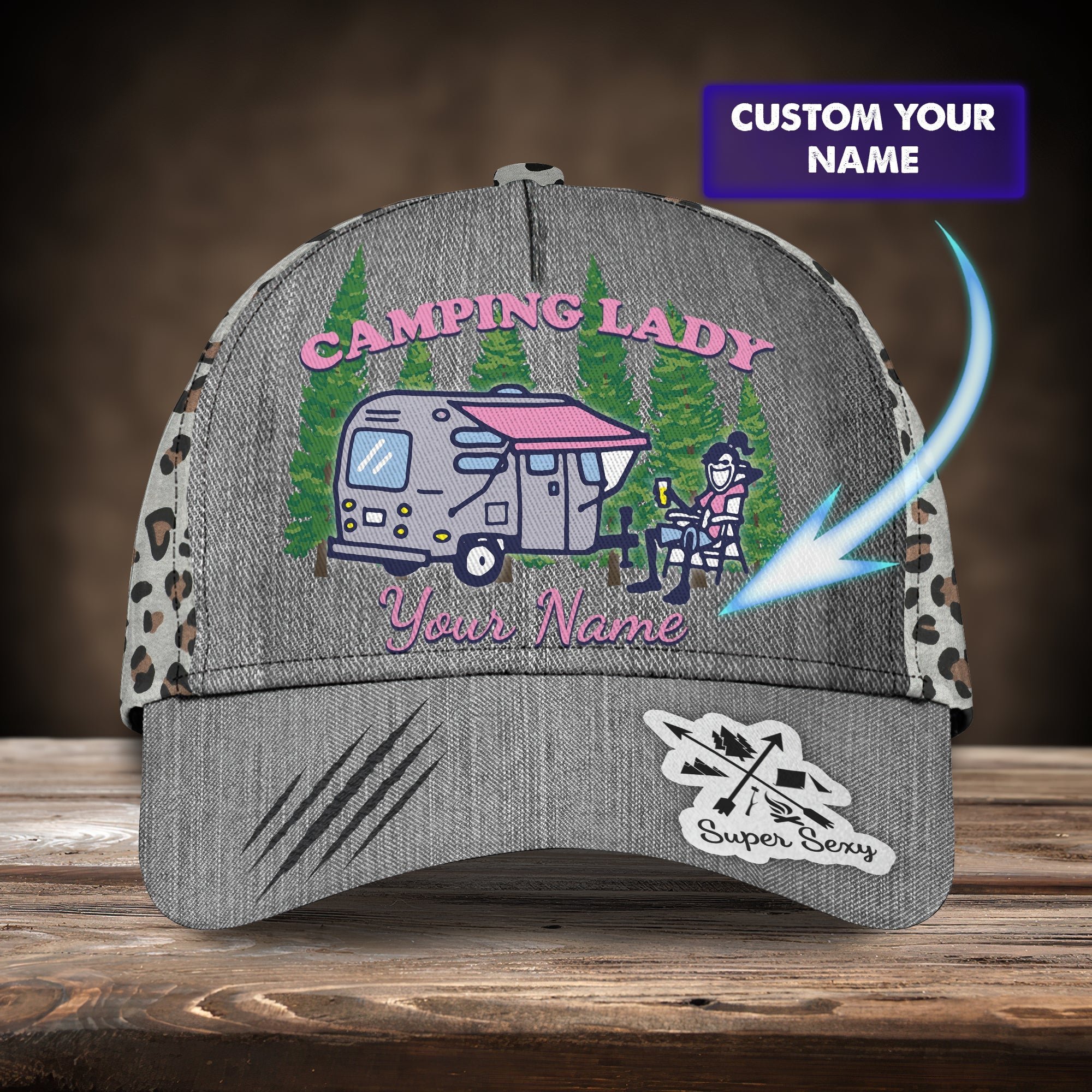 Custom Classic Cap - Personalized Name  Cap Trucker Hats Custom Hats Gifts For Men & Women