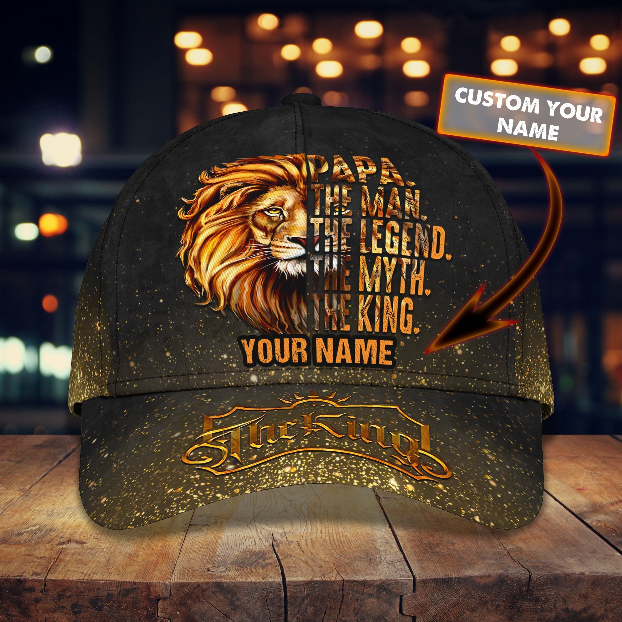Custom Classic Cap - Personalized Name Cap Trucker Hats Custom Hats Gifts For Men & Women